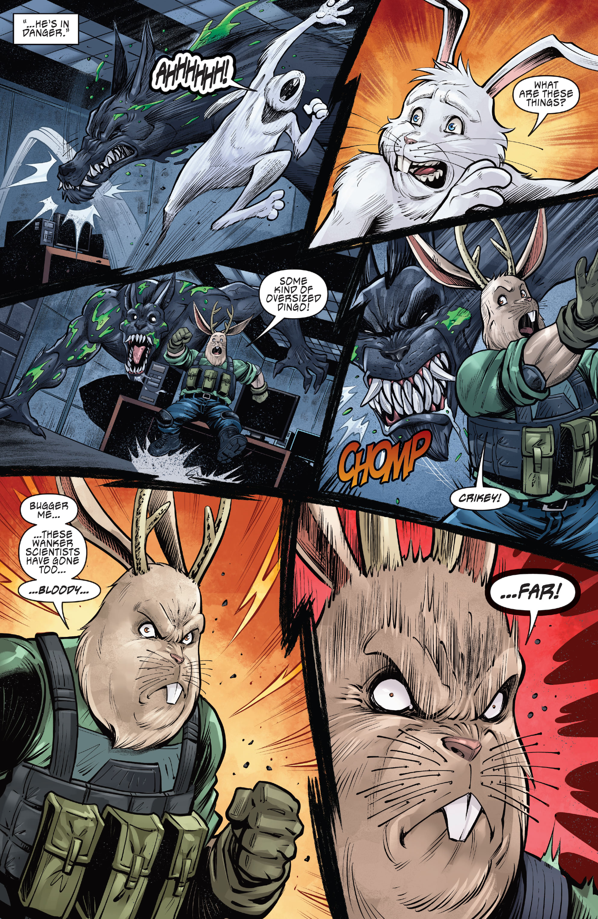 Man Goat and the Bunnyman: Green Eggs & Blam! (2022) issue 2 - Page 7