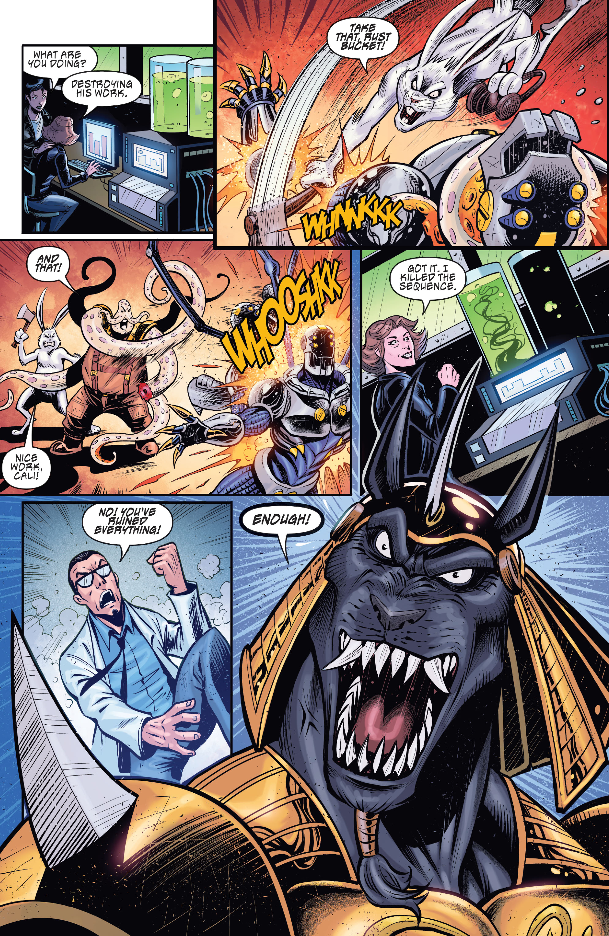 Man Goat and the Bunnyman: Green Eggs & Blam! (2022) issue 3 - Page 20