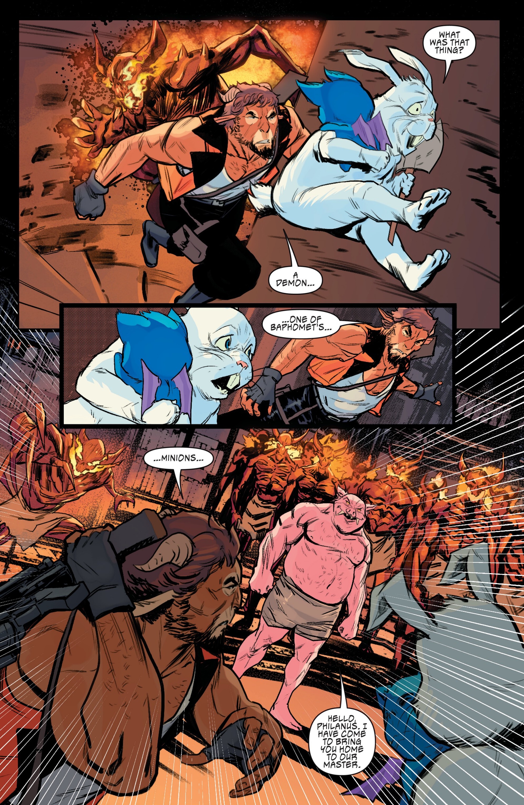 Man Goat & The Bunnyman: Beware of The Pigman (2024-) issue 1 - Page 30