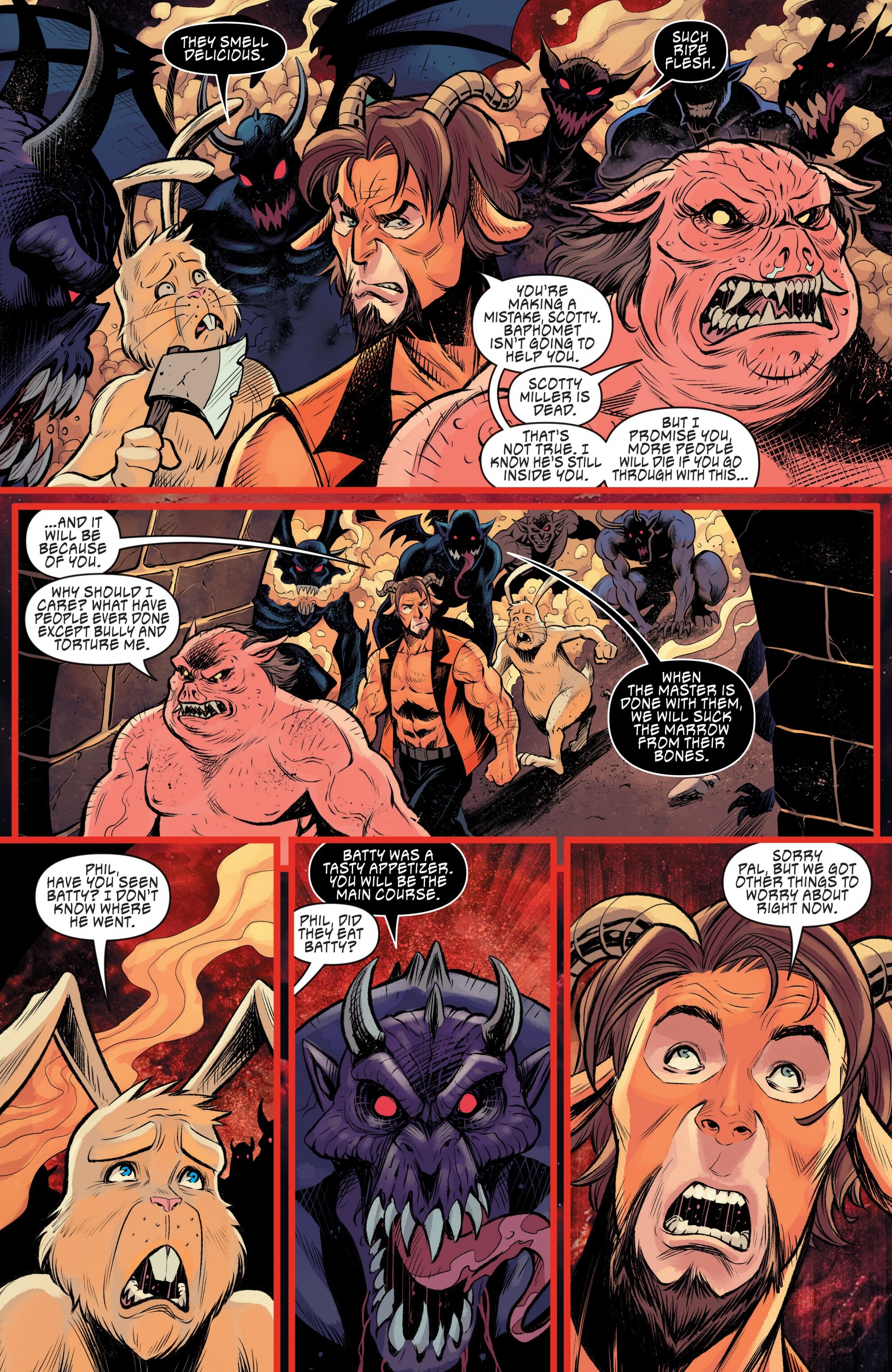 Man Goat & The Bunnyman: Beware of The Pigman (2024-) issue 2 - Page 19