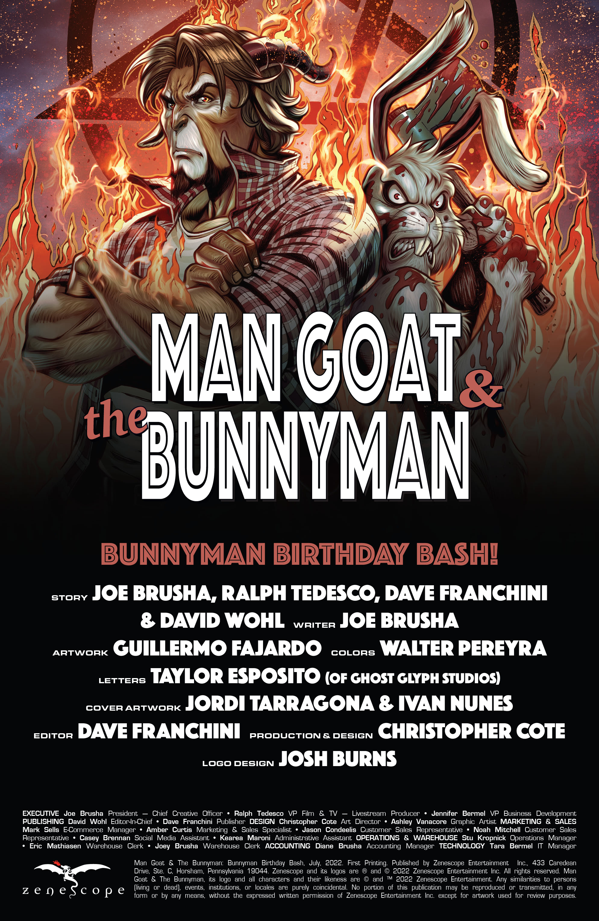 Man Goat & The Bunnyman: Bunnyman's Birthday Bash (2022): Chapter 1 - Page 2