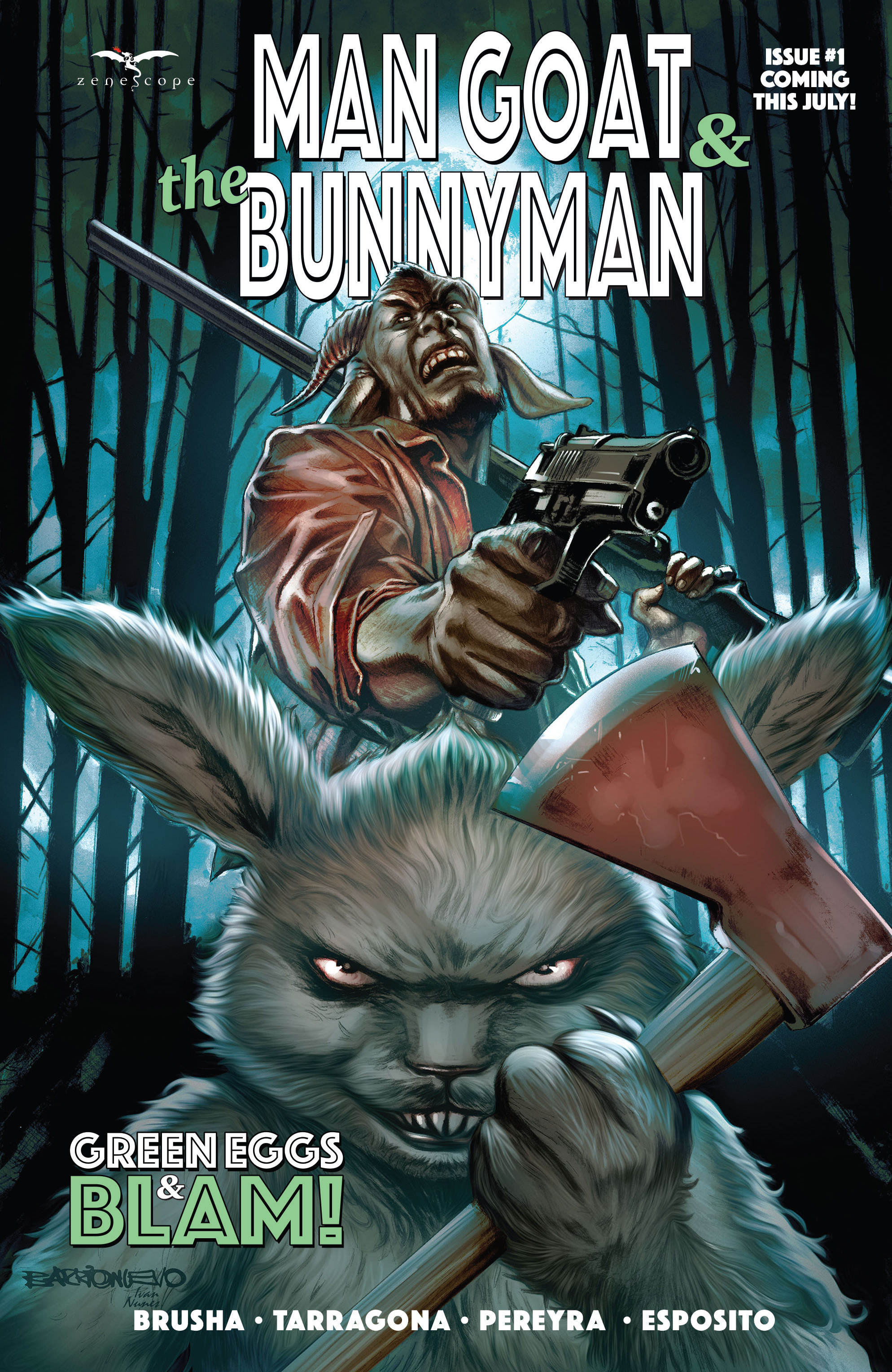 Man Goat & The Bunnyman: Bunnyman's Birthday Bash (2022) issue 1 - Page 11