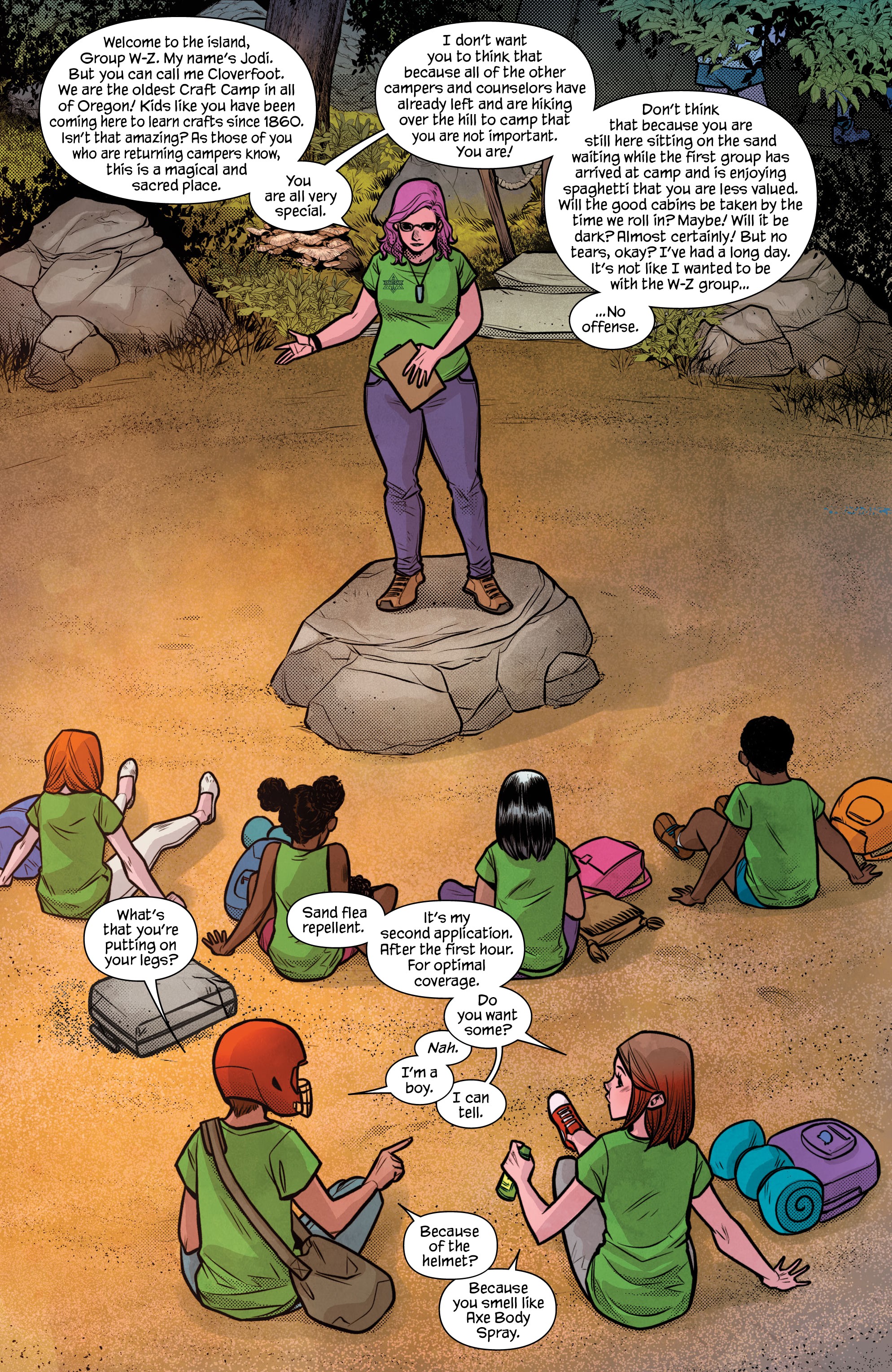 <{ $series->title }} issue 1 - Page 9