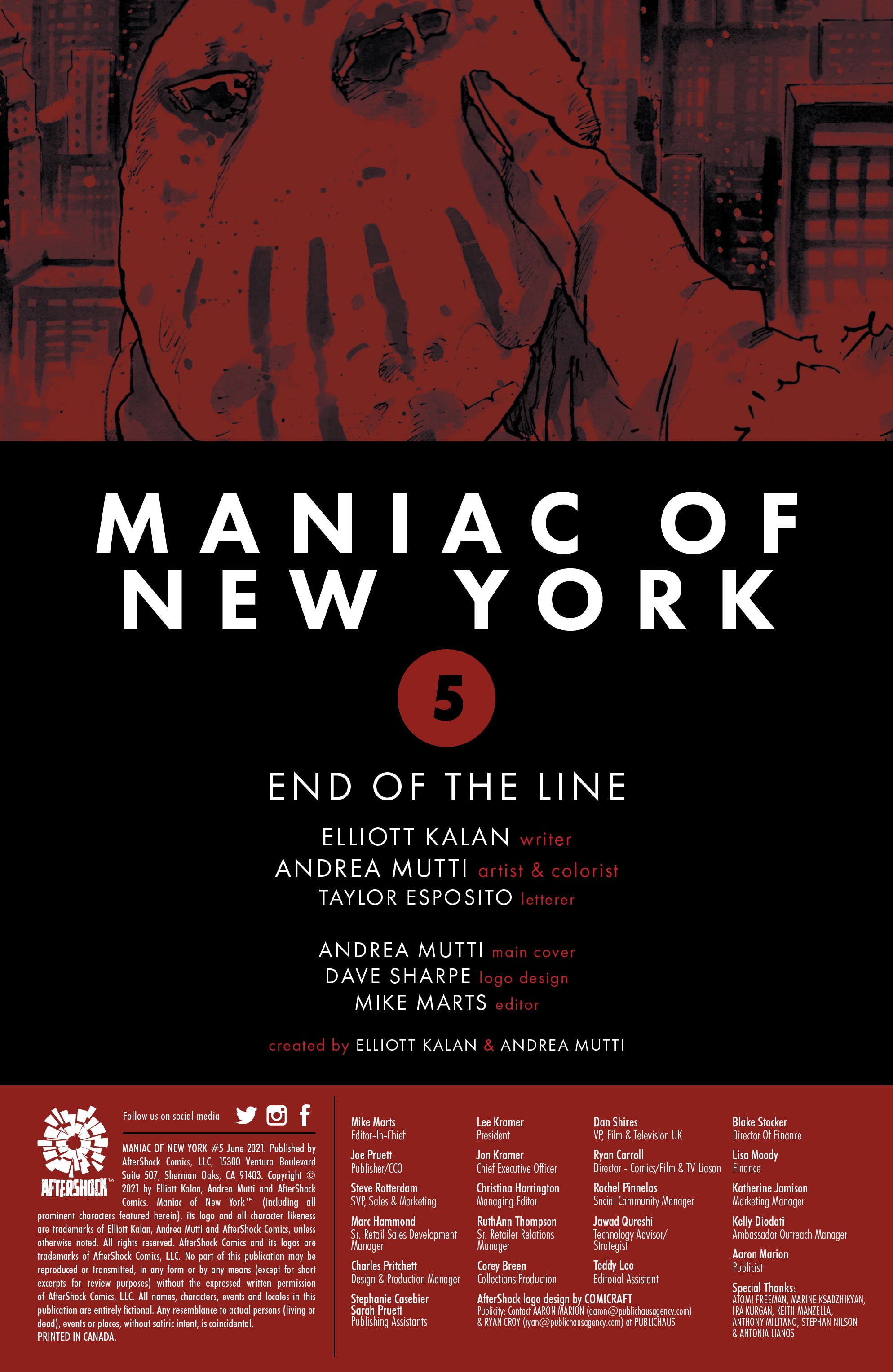 MANIAC OF NEW YORK, VOL 2 by Elliott Kalan MANIAC OF NEW YORK, VOL 2 by Elliott Kalan