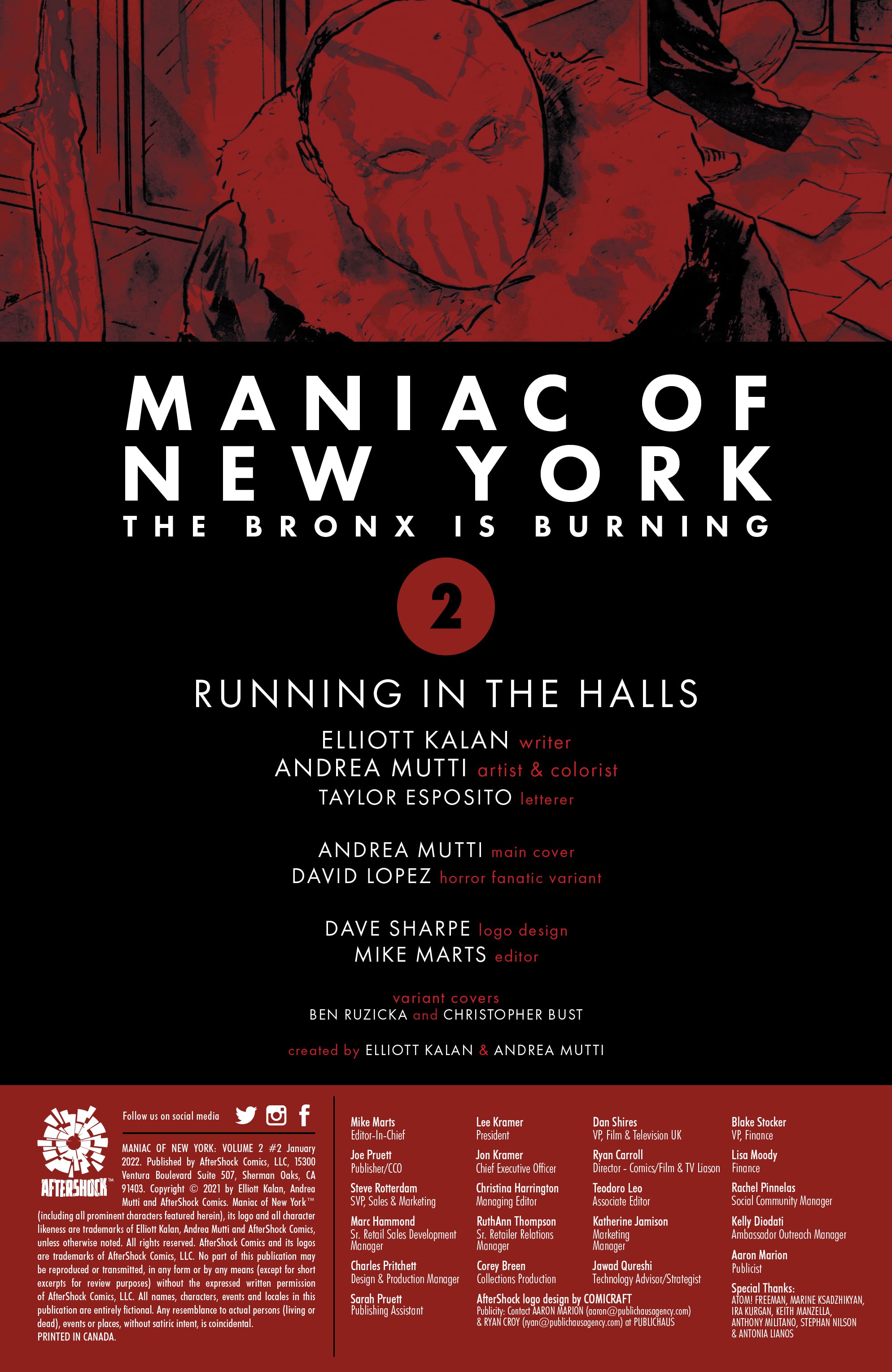 Maniac Of New York Vol. 2: The Bronx is Burning (2021): Chapter 2 - Page 2