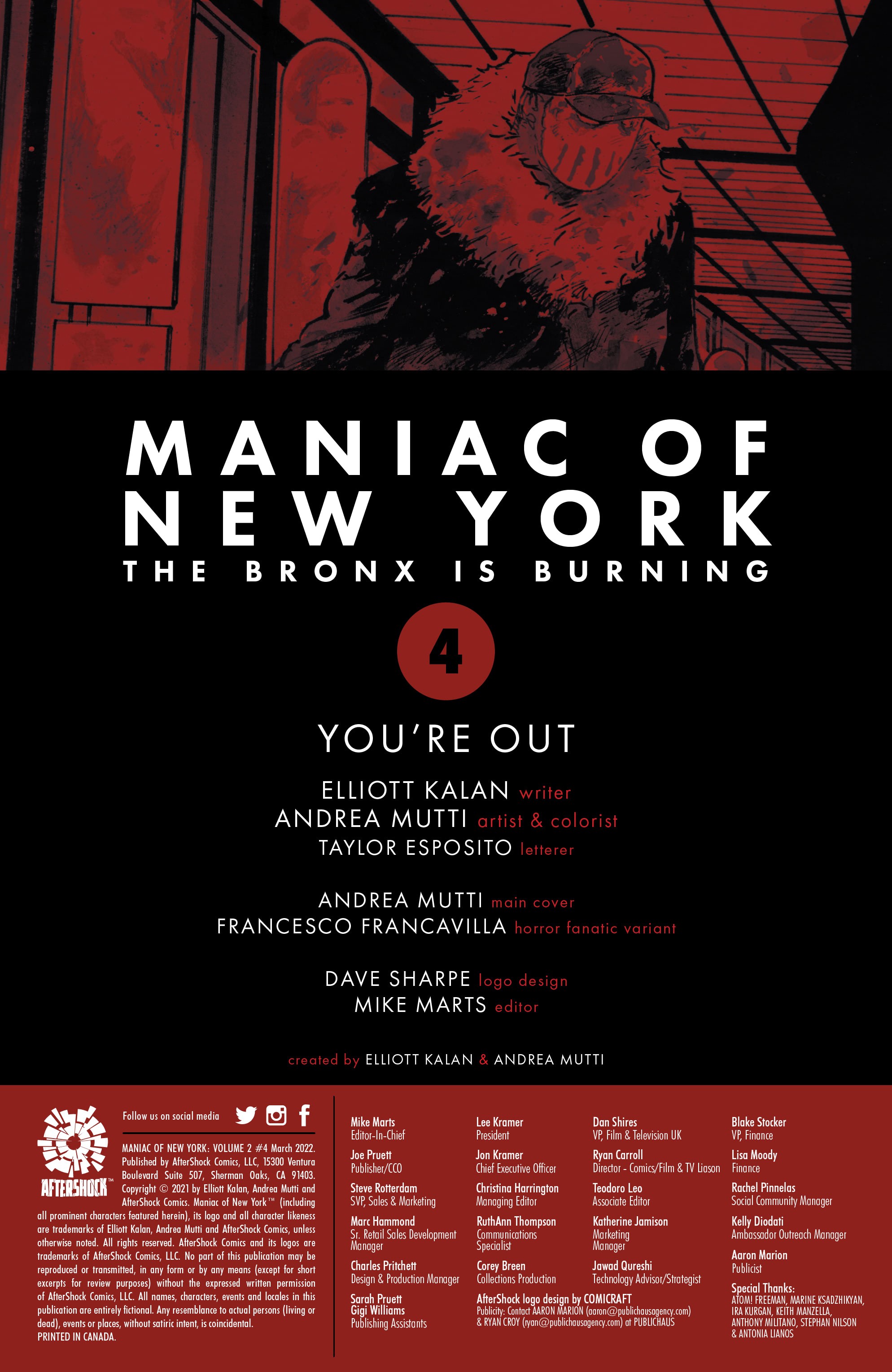 Maniac Of New York Vol. 2: The Bronx is Burning (2021): Chapter 4 - Page 2