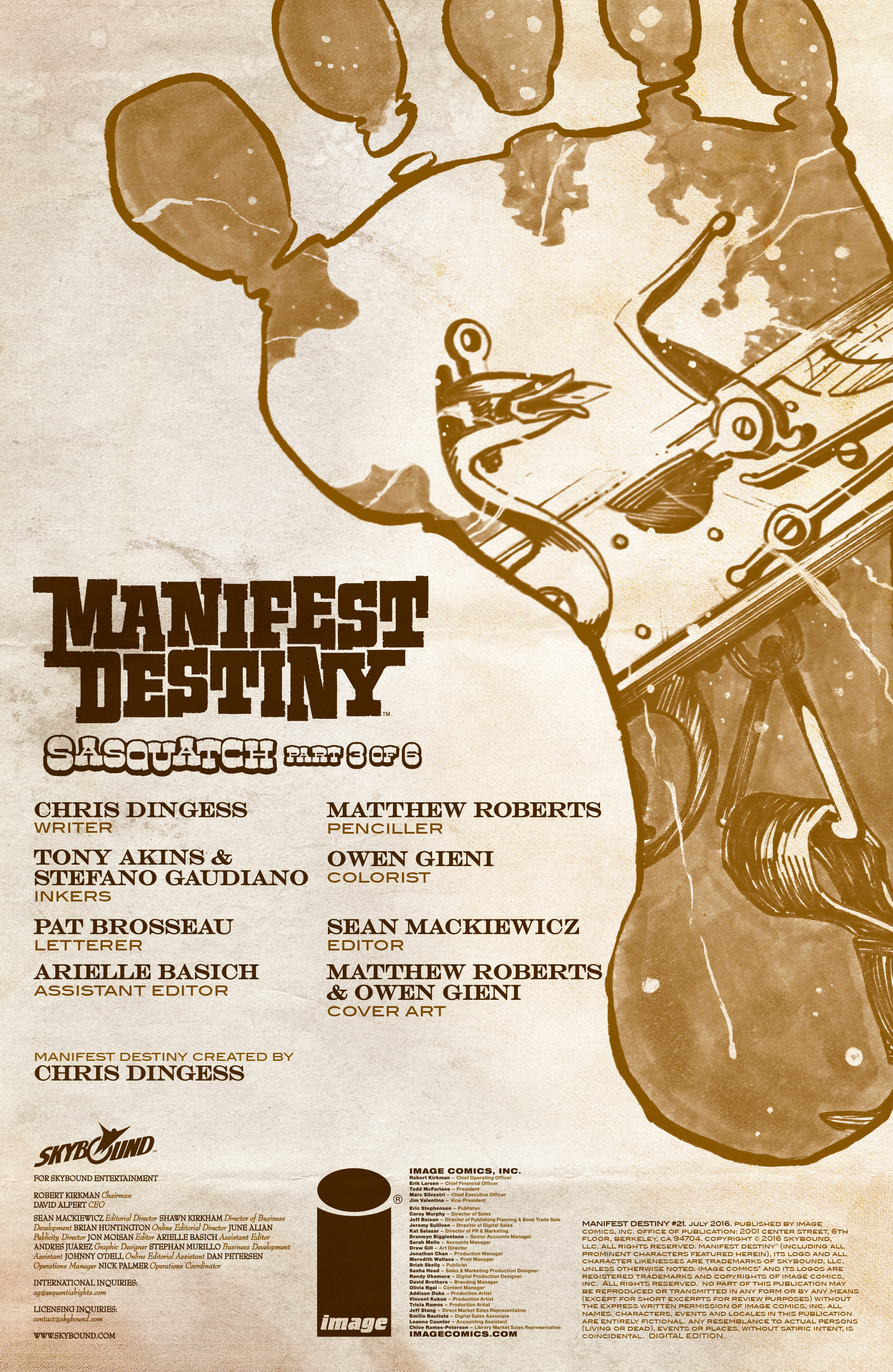 Manifest Destiny (2013-): Chapter 21 - Page 2