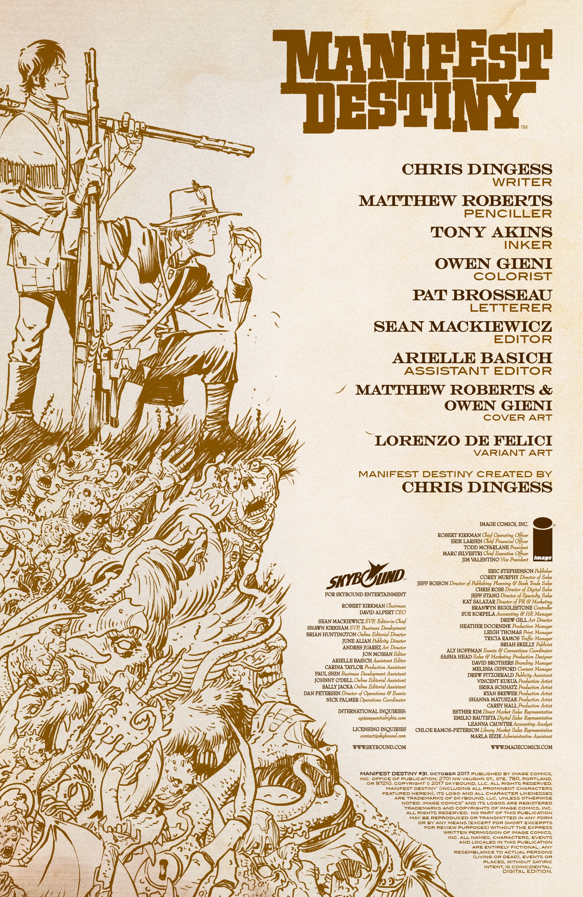 Manifest Destiny (2013-) Chapter 31 - Page 1