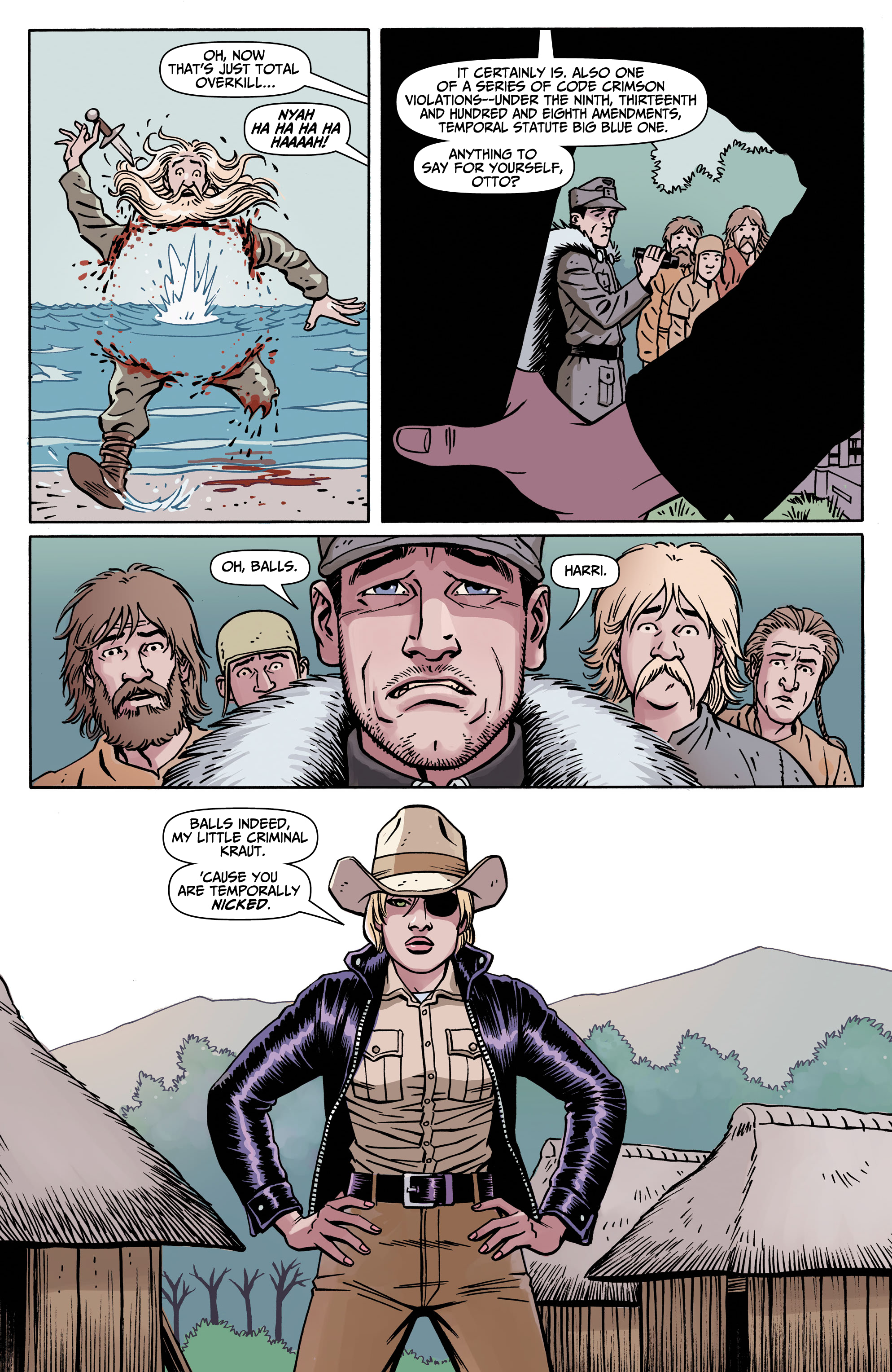 Marjorie Finnegan, Temporal Criminal (2021) Chapter 1 Page 15