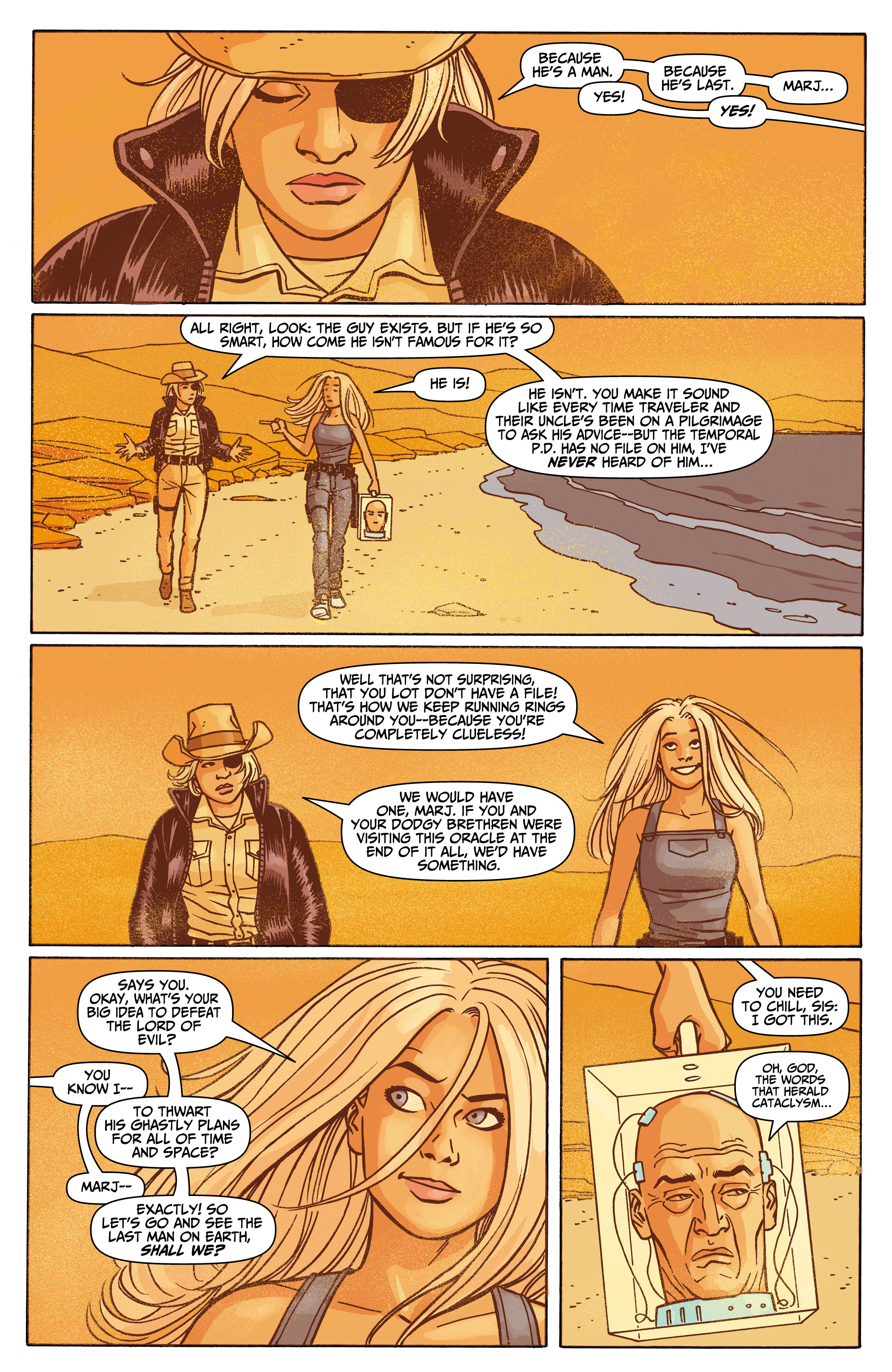 Marjorie Finnegan, Temporal Criminal (2021-) issue 6 - Page 5