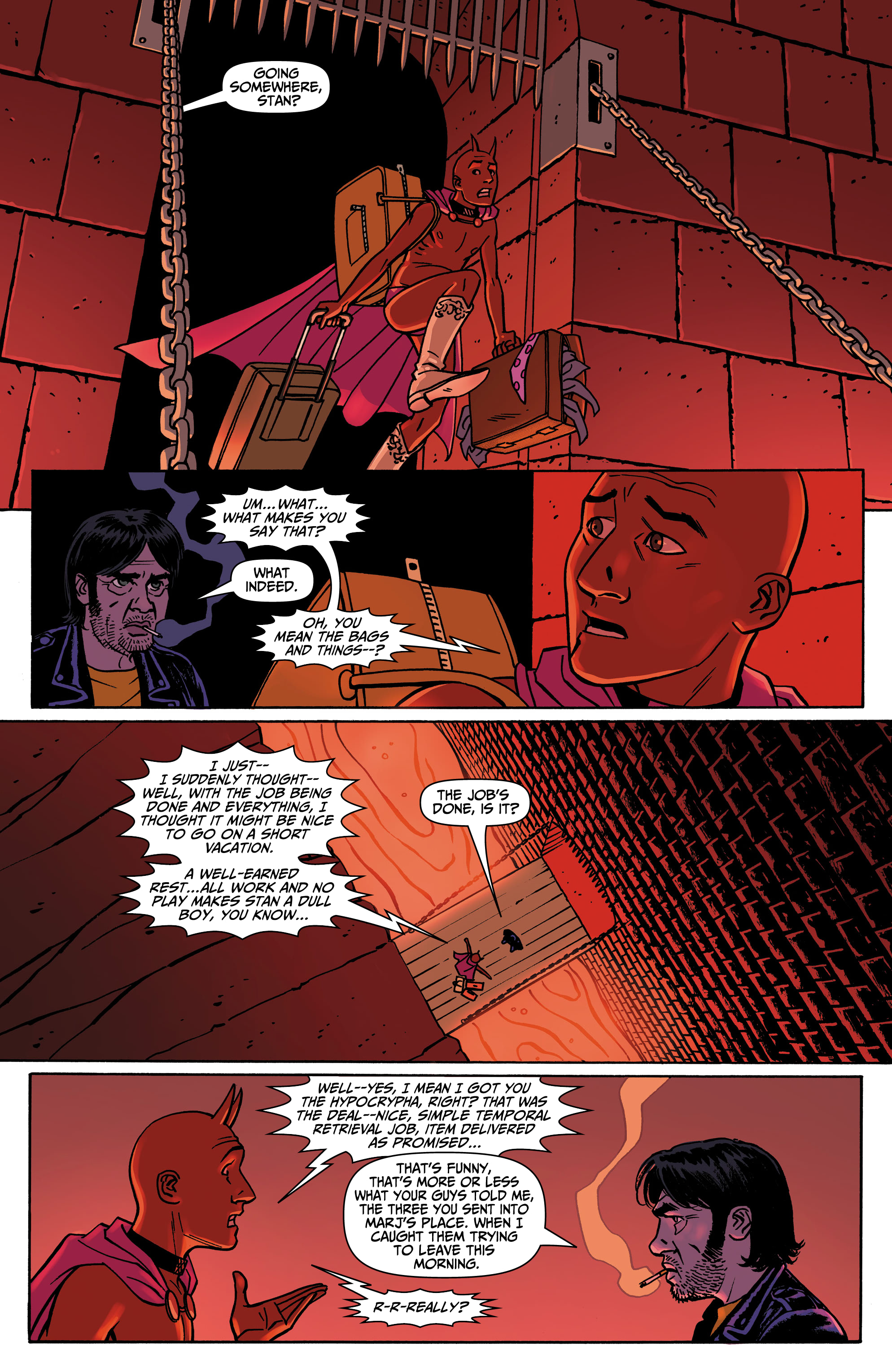 Marjorie Finnegan, Temporal Criminal (2021-) issue 6 - Page 7