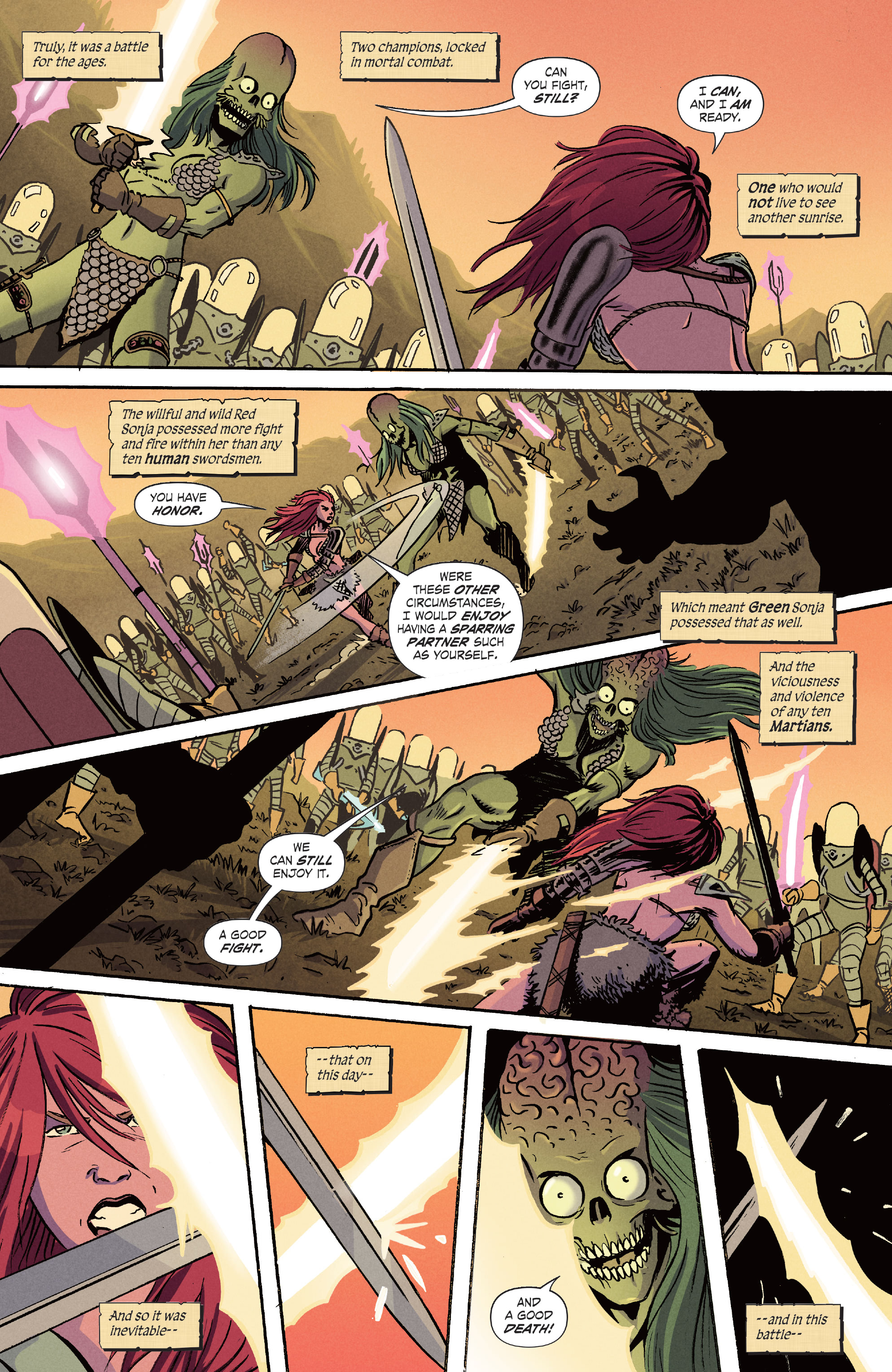 Mars Attacks Red Sonja (2020) Chapter 4 Page 10