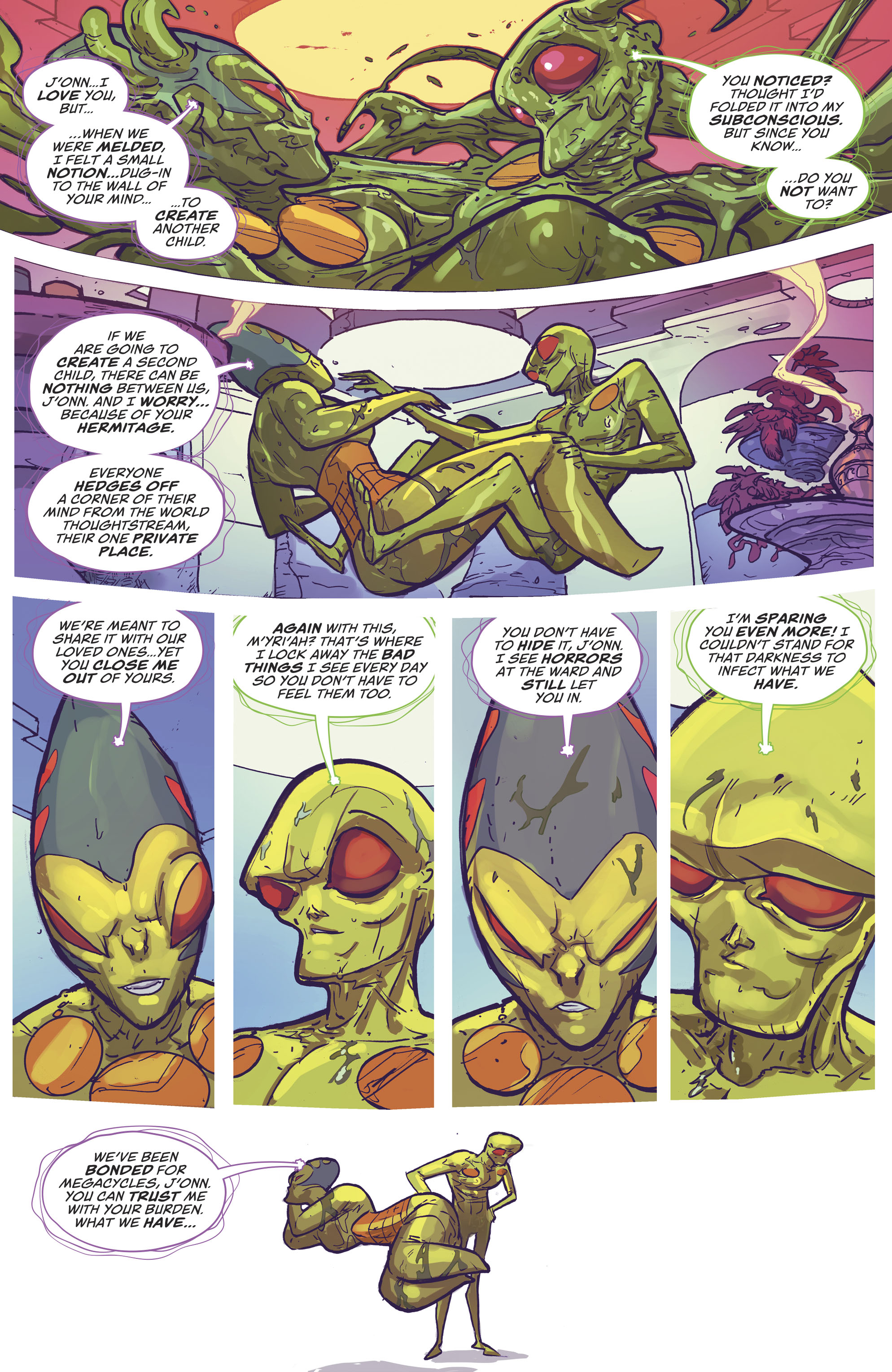 Martian Manhunter 1 Scans Daily