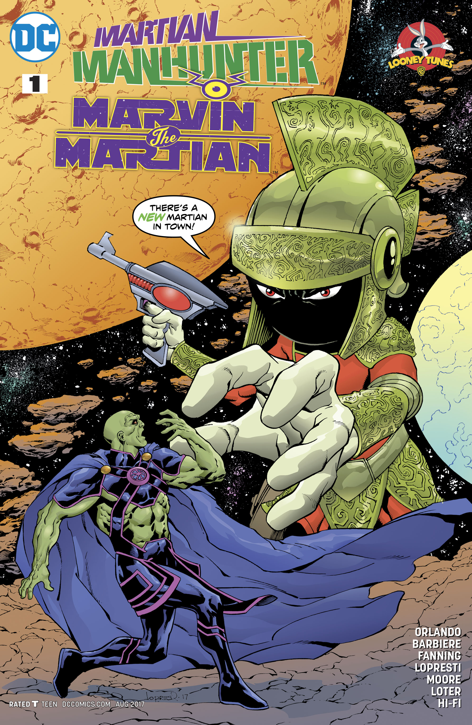 Martian Manhunter/Marvin the Martian Special (2017): Chapter 1 - Page 1