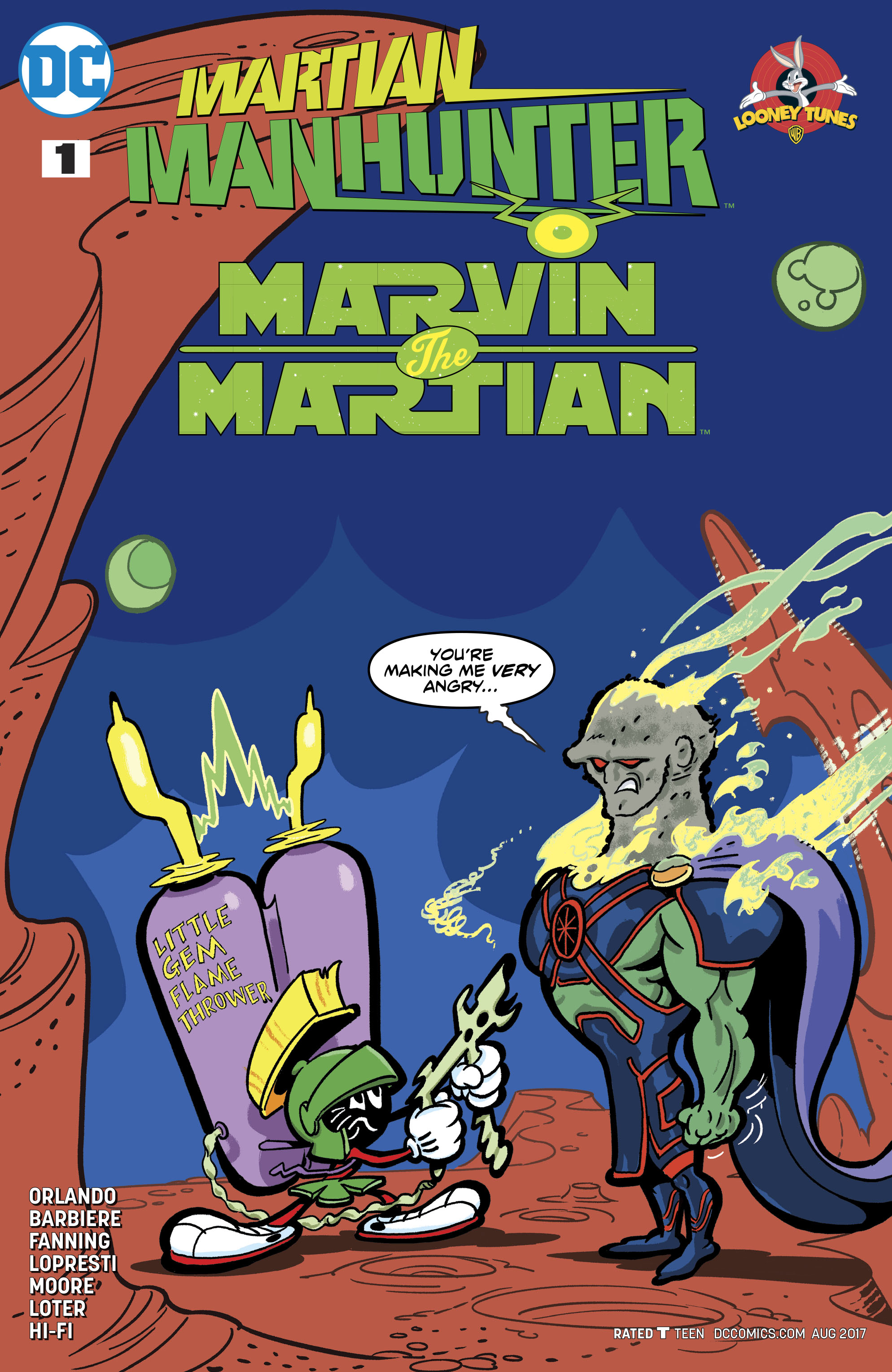 Martian Manhunter/Marvin the Martian Special (2017) issue 1 - Page 3