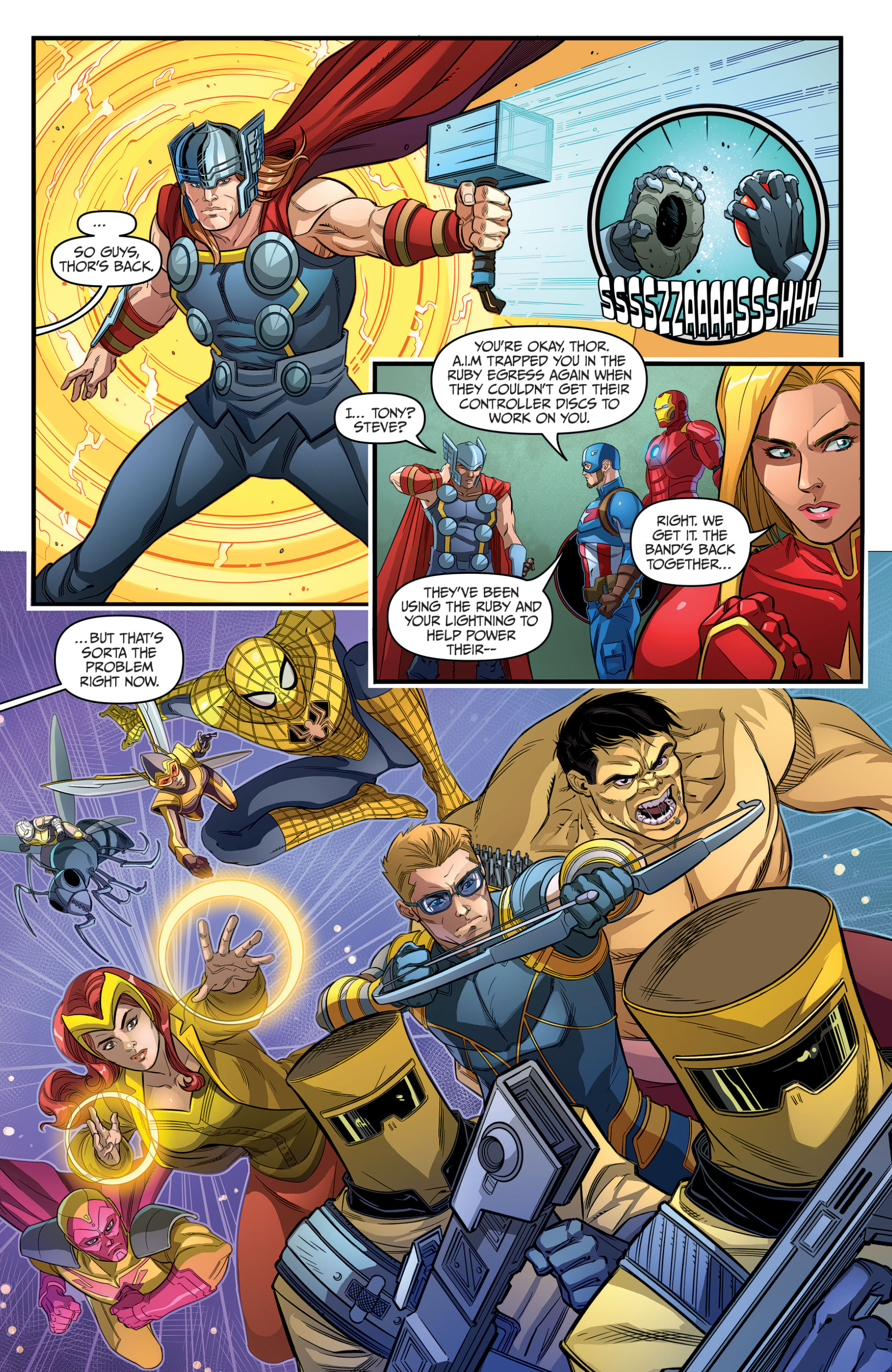 Marvel Action: Avengers (2019-) issue 12 - Page 9