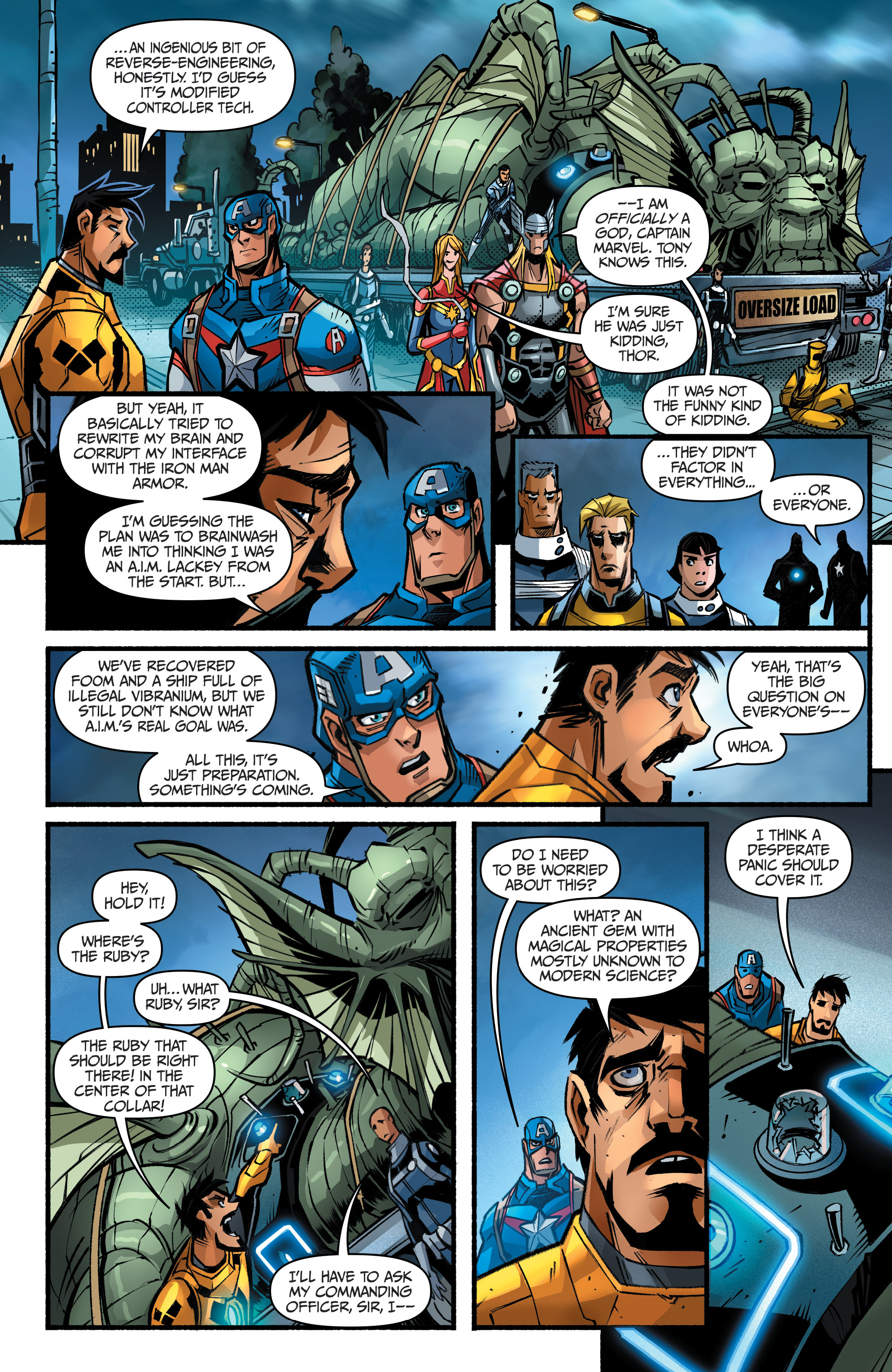 Marvel Action: Avengers (2019-) issue 3 - Page 21