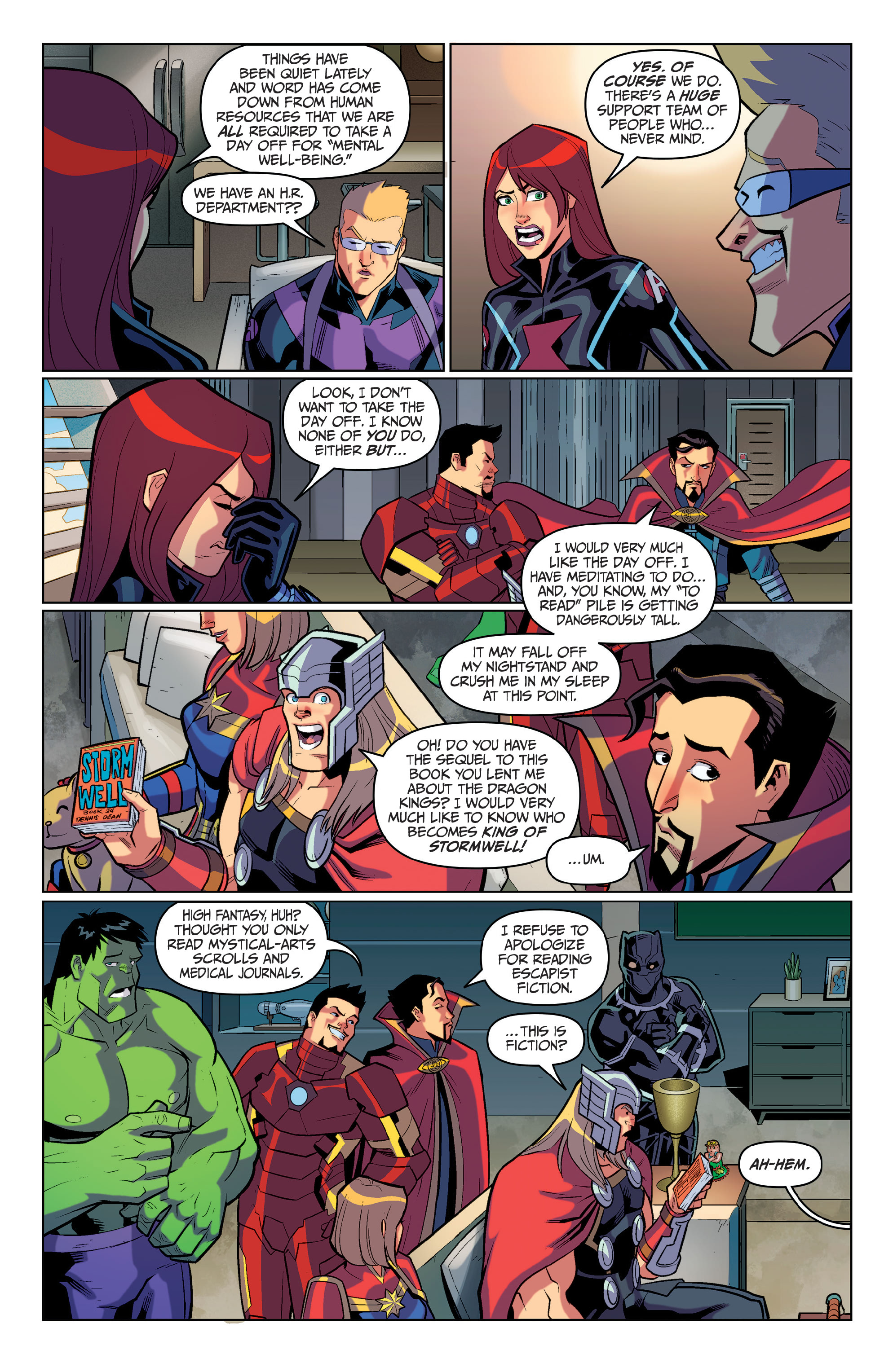 hybrid hinanden Cusco Marvel Action: Avengers (2020) Chapter 1 - Page 4
