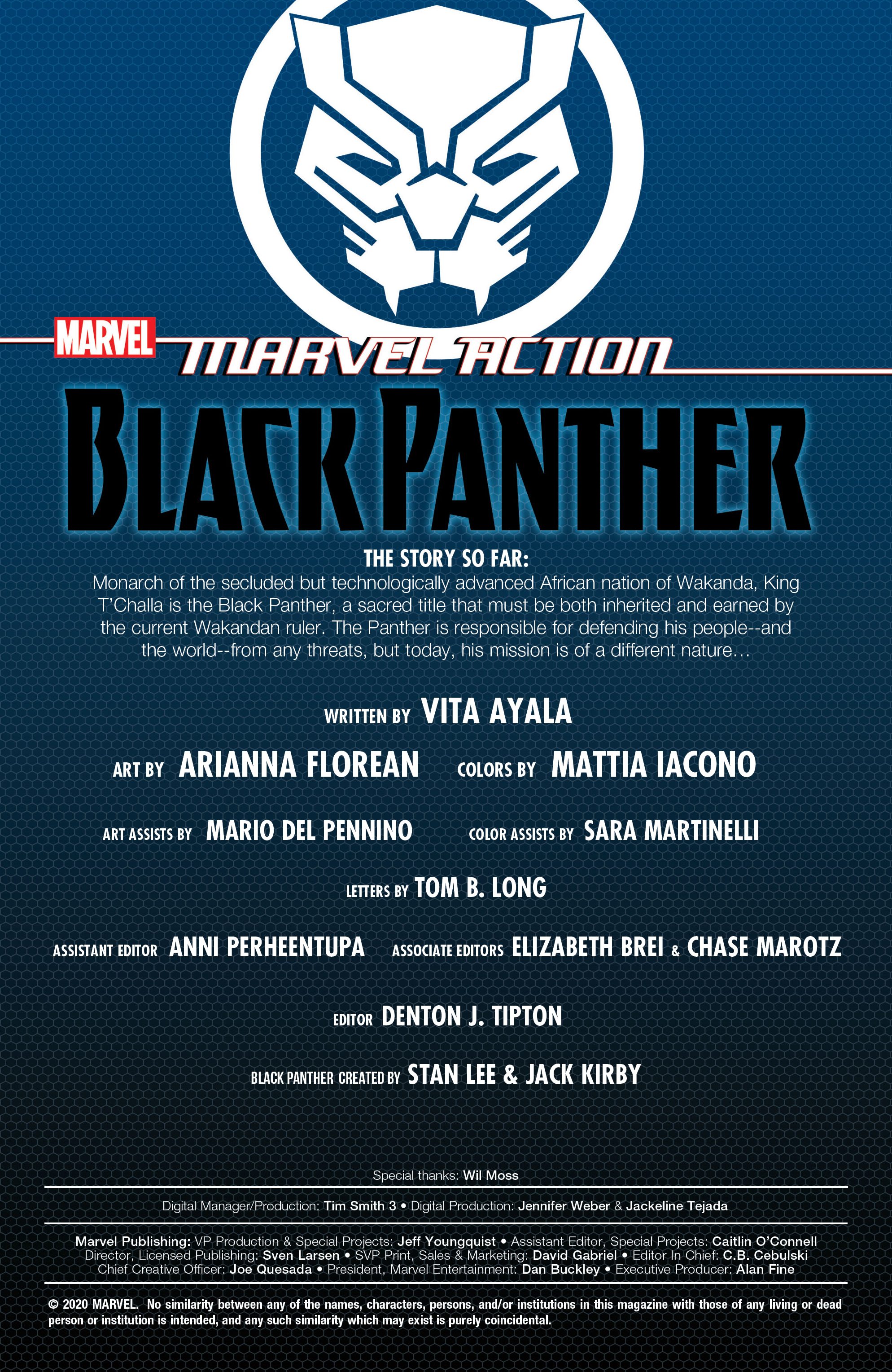 Marvel Action: Black Panther (2019-) Chapter 4 - Page 1