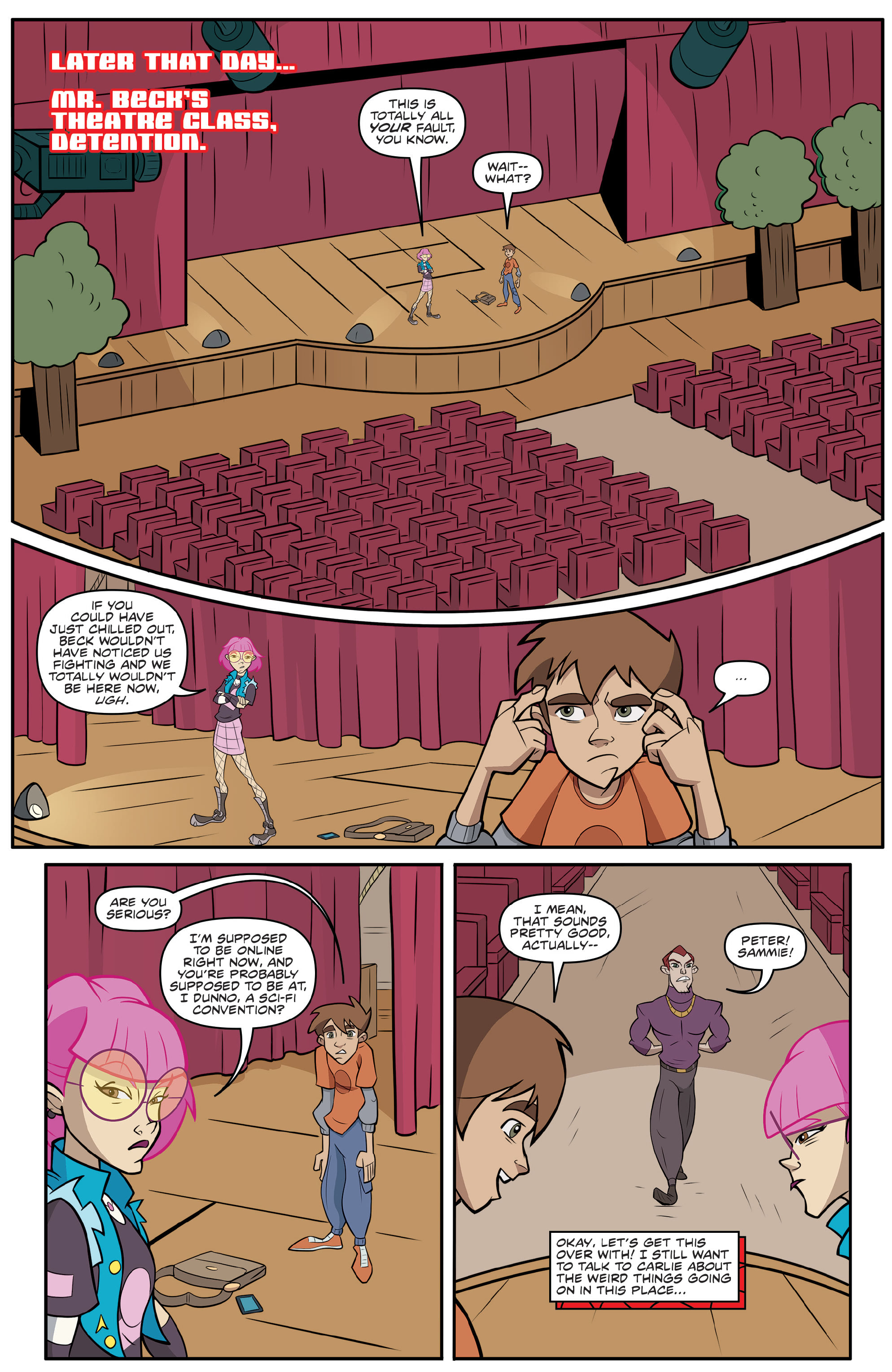 <{ $series->title }} issue 3 - Page 9