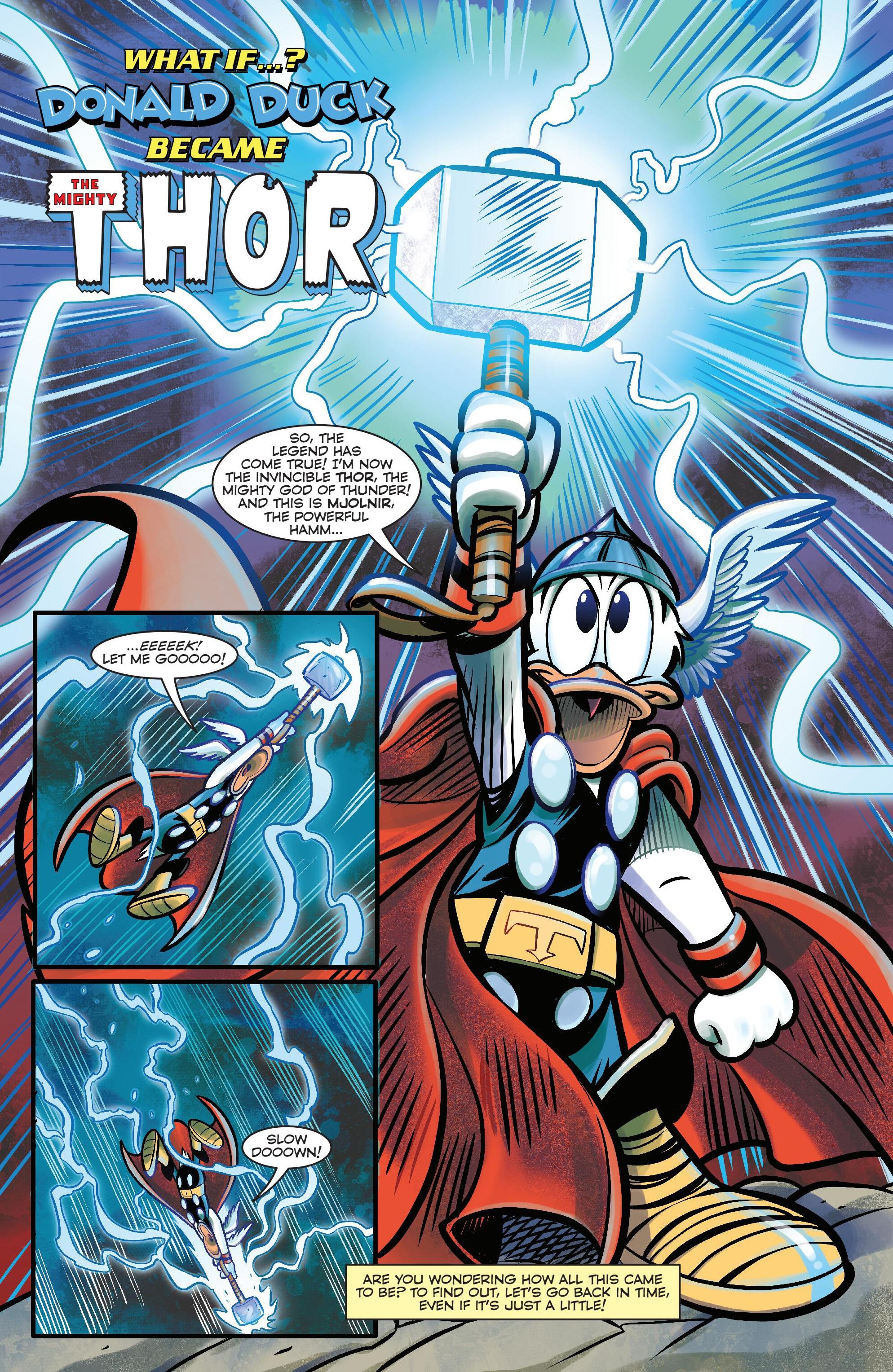 Marvel and Disney: What If… Donald Duck Became Thor (2024-) issue 1 - Page 3