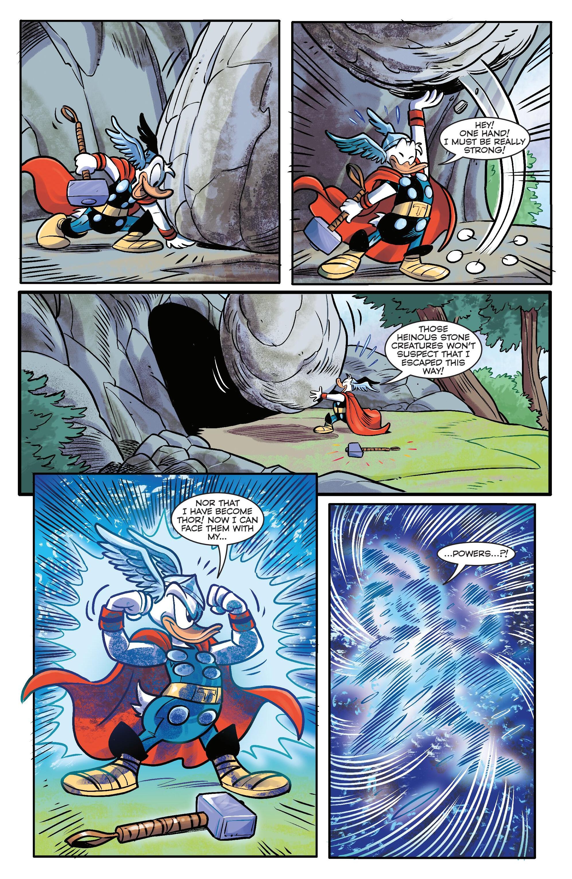 Marvel and Disney: What If… Donald Duck Became Thor (2024-) issue 1 - Page 14