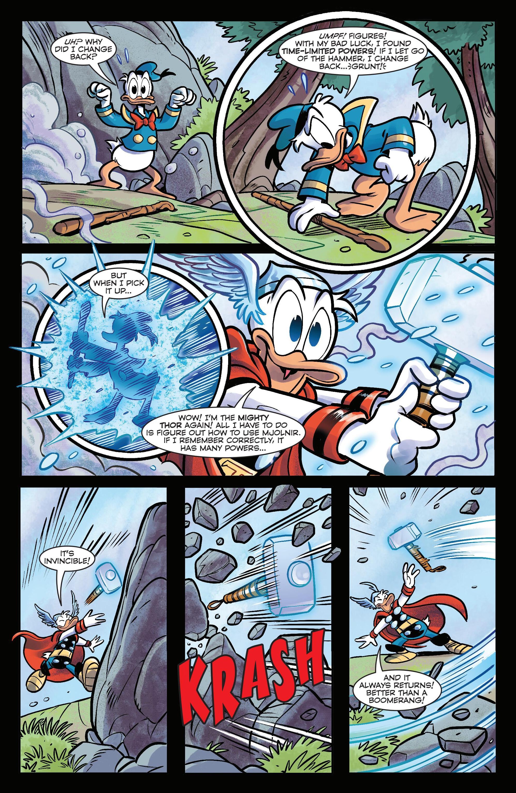 Marvel and Disney: What If… Donald Duck Became Thor (2024-) issue 1 - Page 15