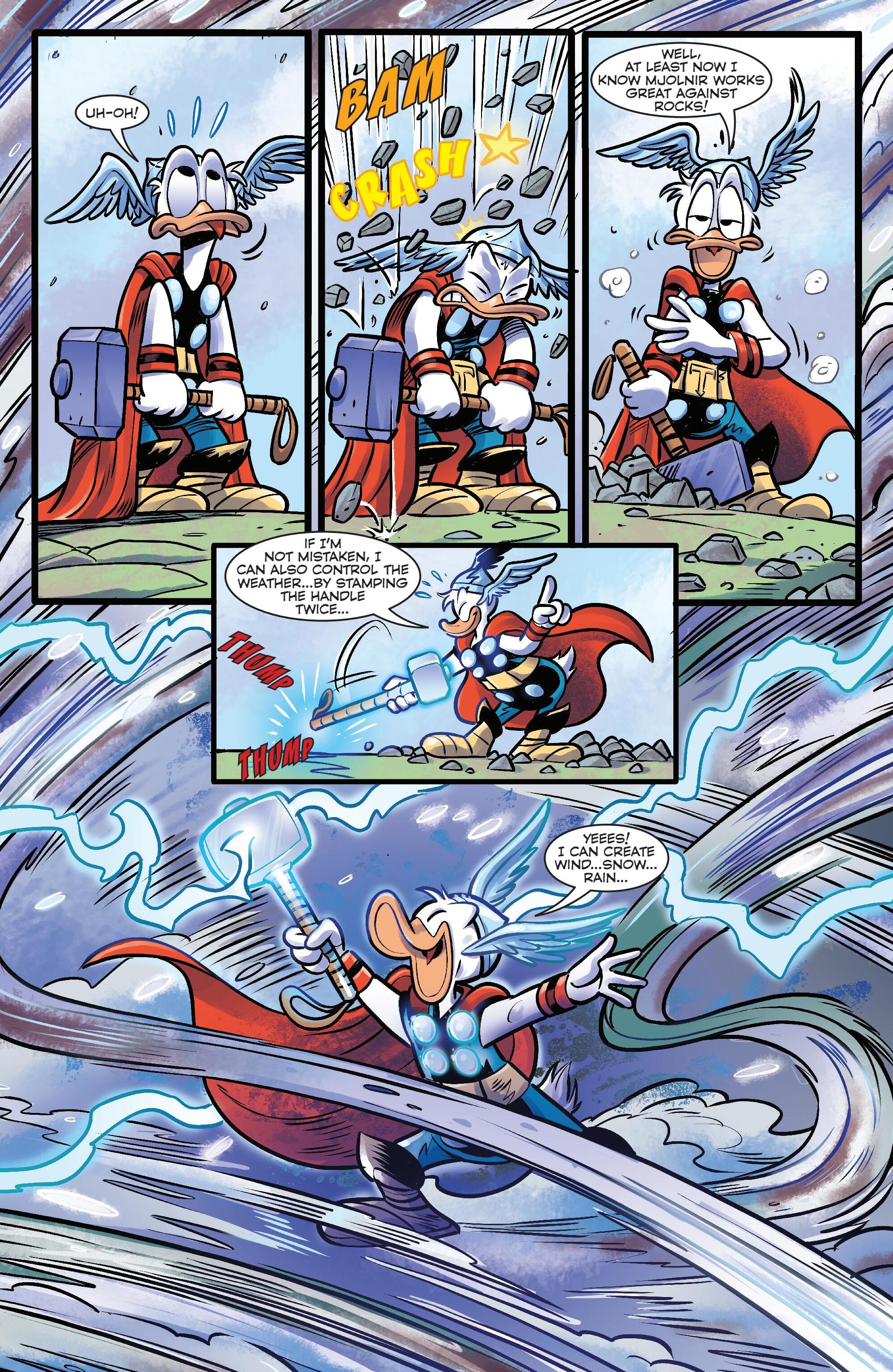 Marvel and Disney: What If… Donald Duck Became Thor (2024-) issue 1 - Page 16