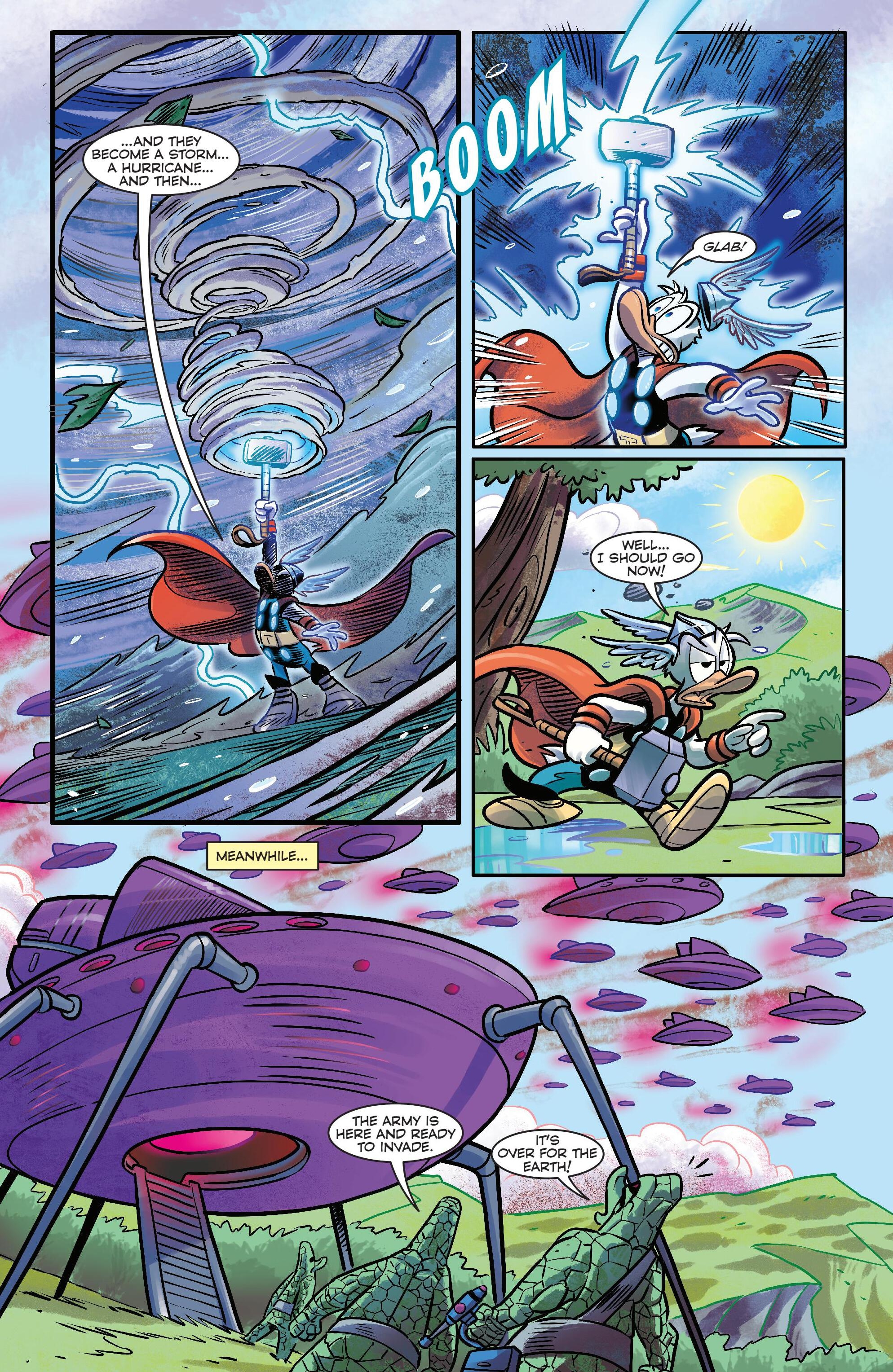 Marvel and Disney: What If… Donald Duck Became Thor (2024-) issue 1 - Page 17