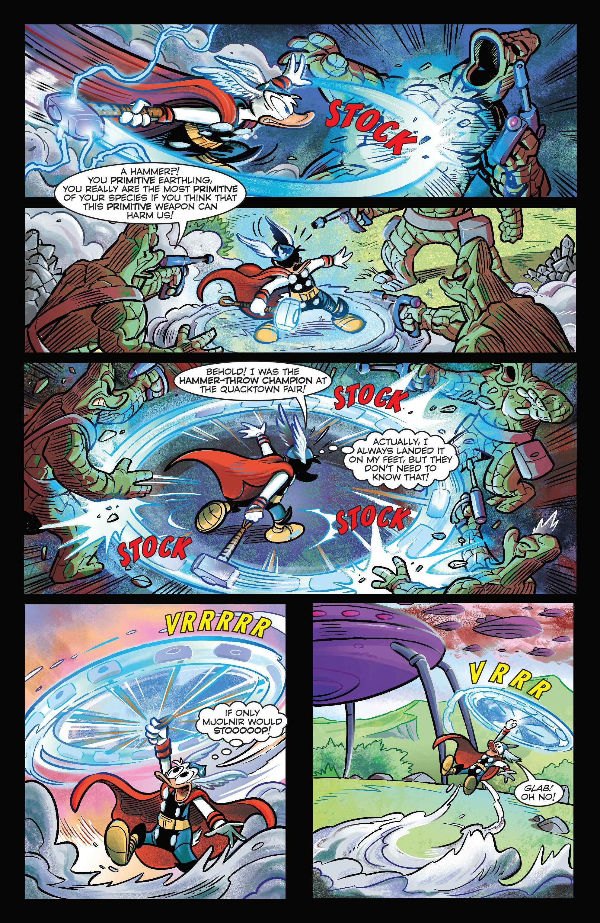 Marvel and Disney: What If… Donald Duck Became Thor (2024-) issue 1 - Page 21