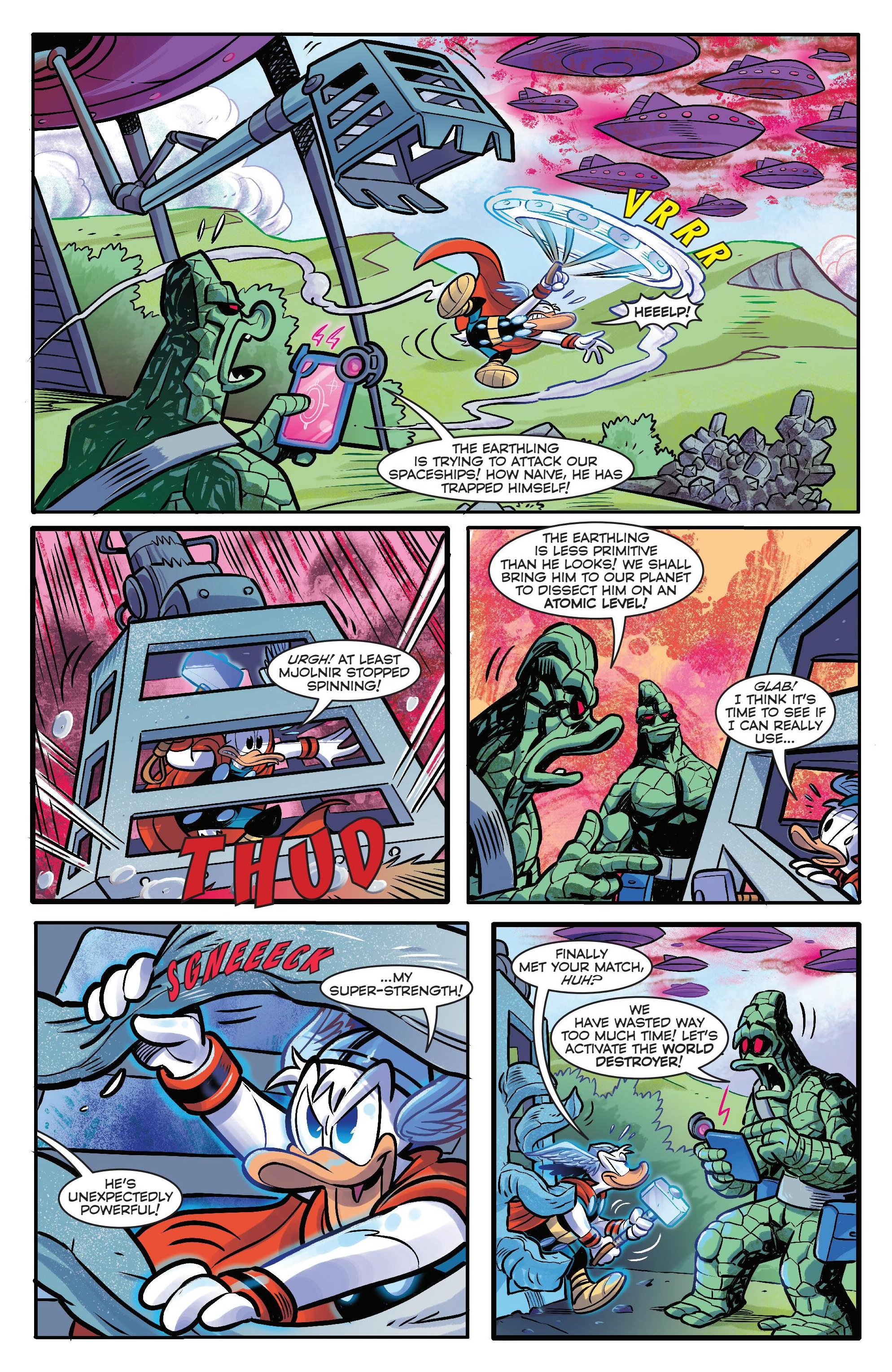 Marvel and Disney: What If… Donald Duck Became Thor (2024-) issue 1 - Page 22