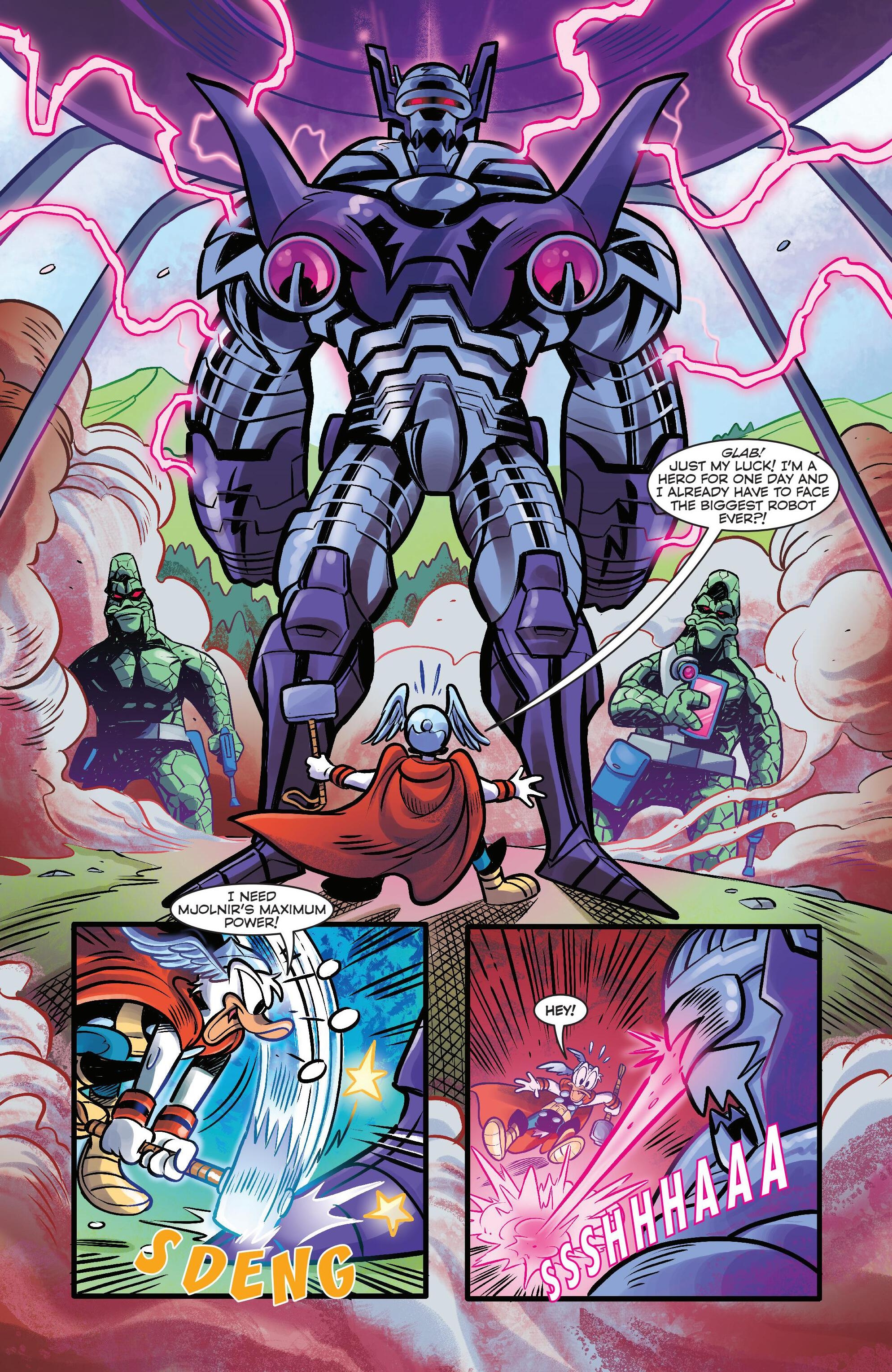 Marvel and Disney: What If… Donald Duck Became Thor (2024-) issue 1 - Page 24