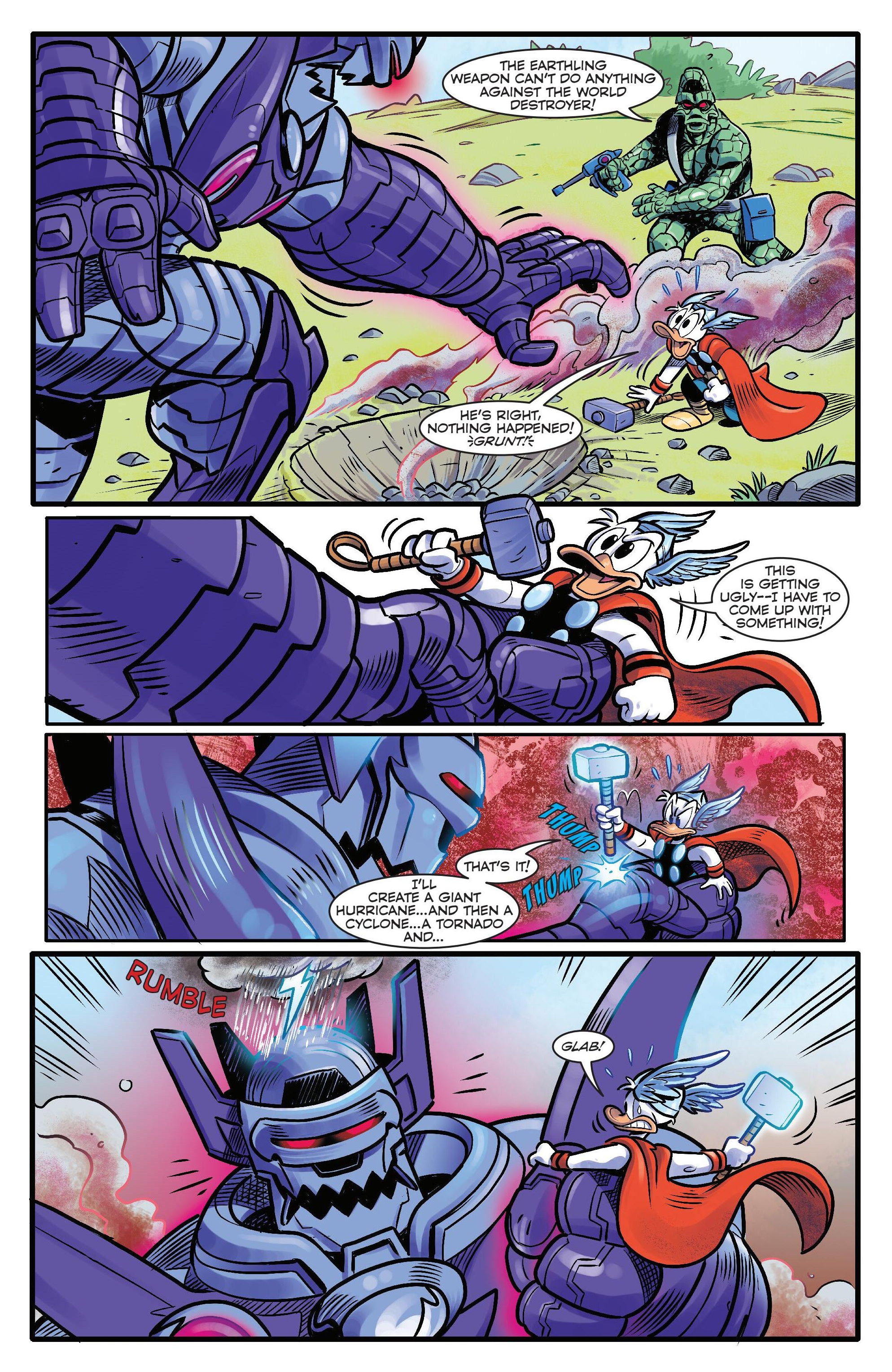 Marvel and Disney: What If… Donald Duck Became Thor (2024-) issue 1 - Page 25