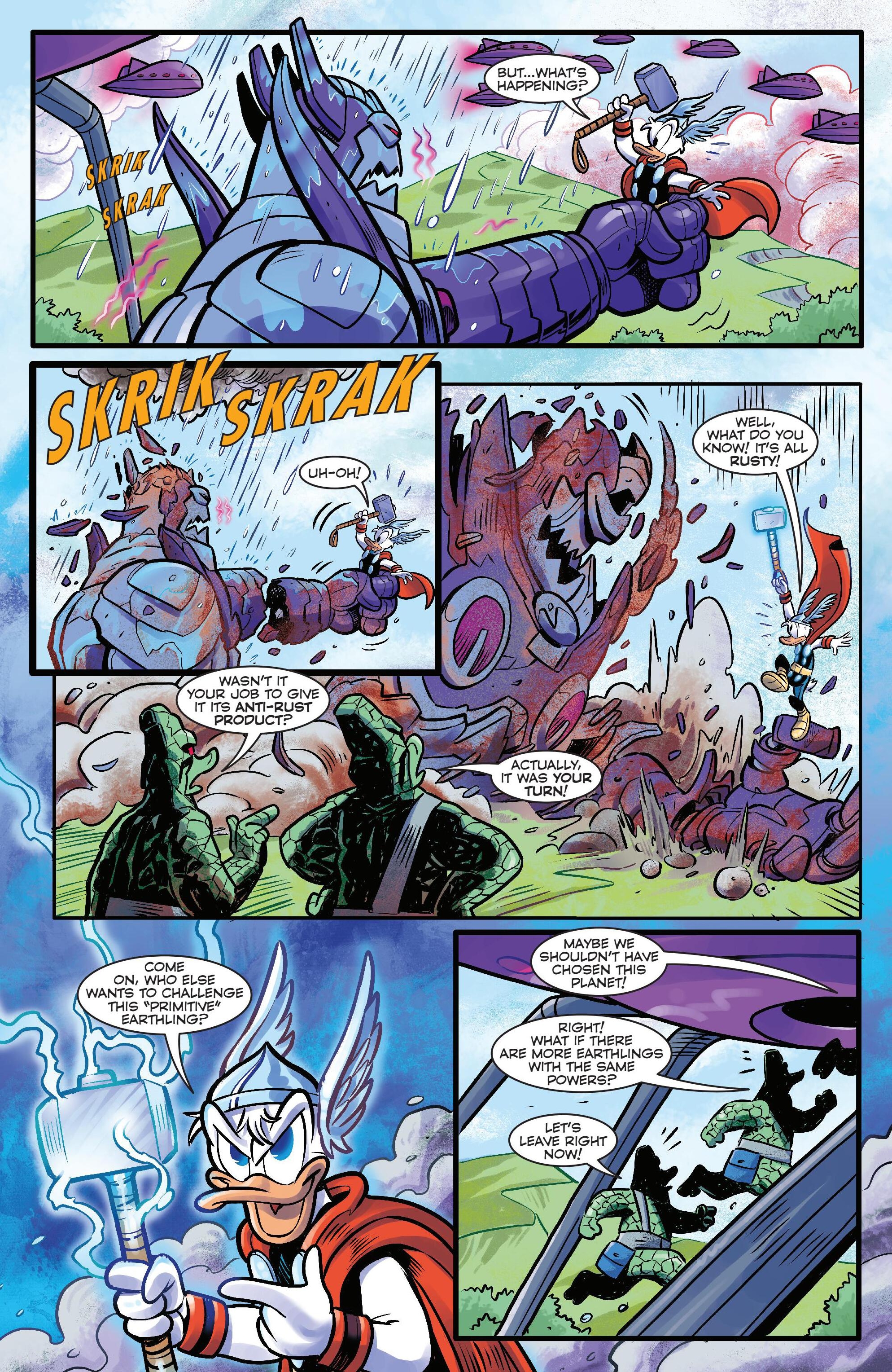 Marvel and Disney: What If… Donald Duck Became Thor (2024-) issue 1 - Page 26