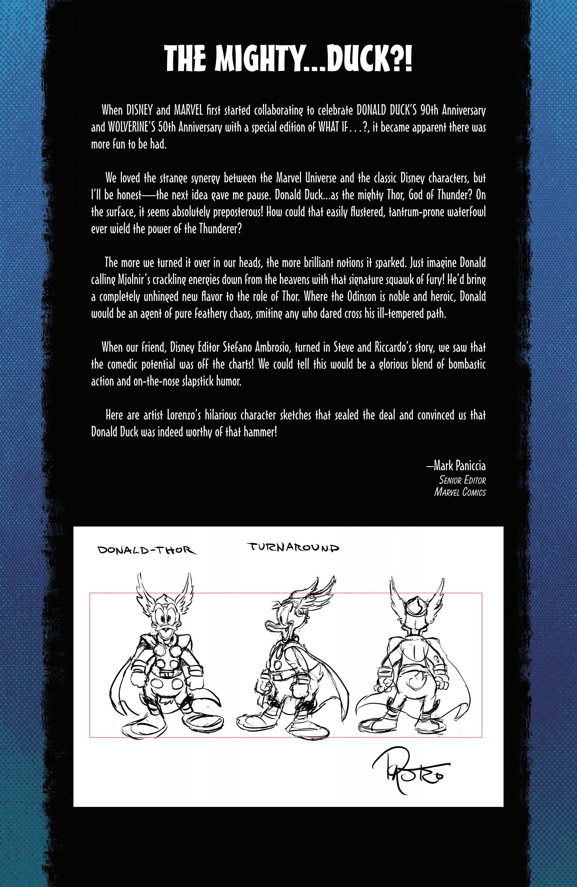 Marvel and Disney: What If… Donald Duck Became Thor (2024-) issue 1 - Page 28