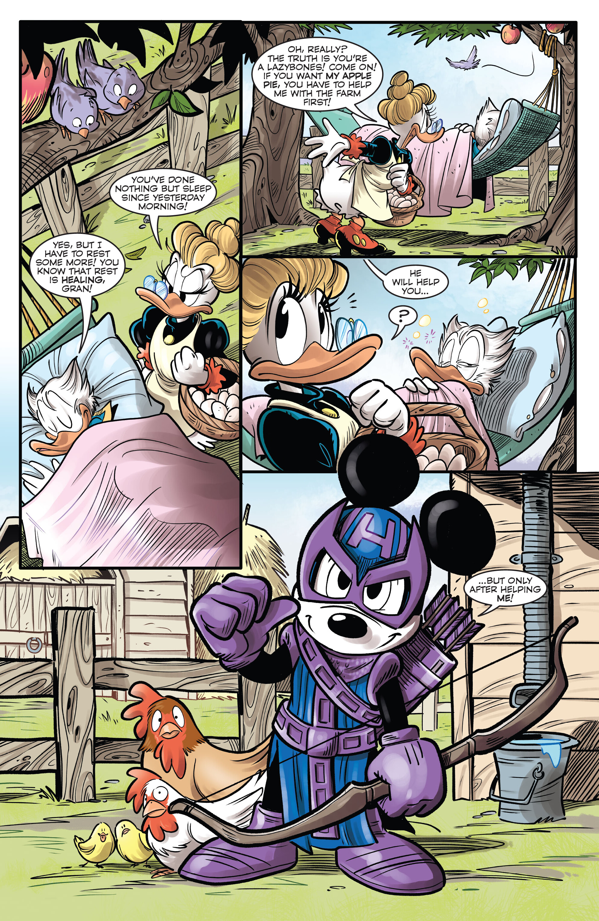 Marvel and Disney: What If...? Donald Duck Became Wolverine (2024-) issue 1 - Page 11