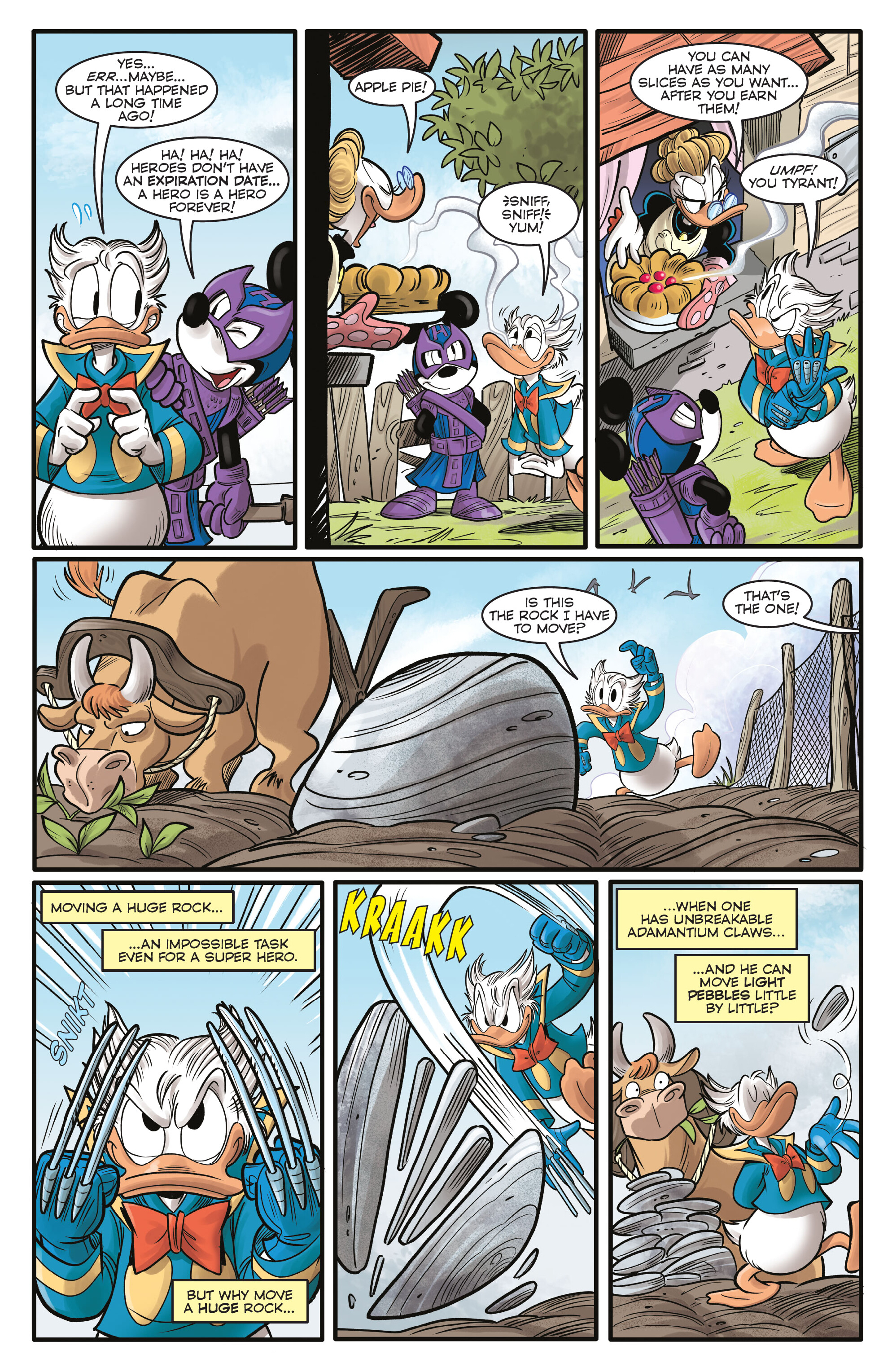 Marvel and Disney: What If...? Donald Duck Became Wolverine (2024-) issue 1 - Page 16