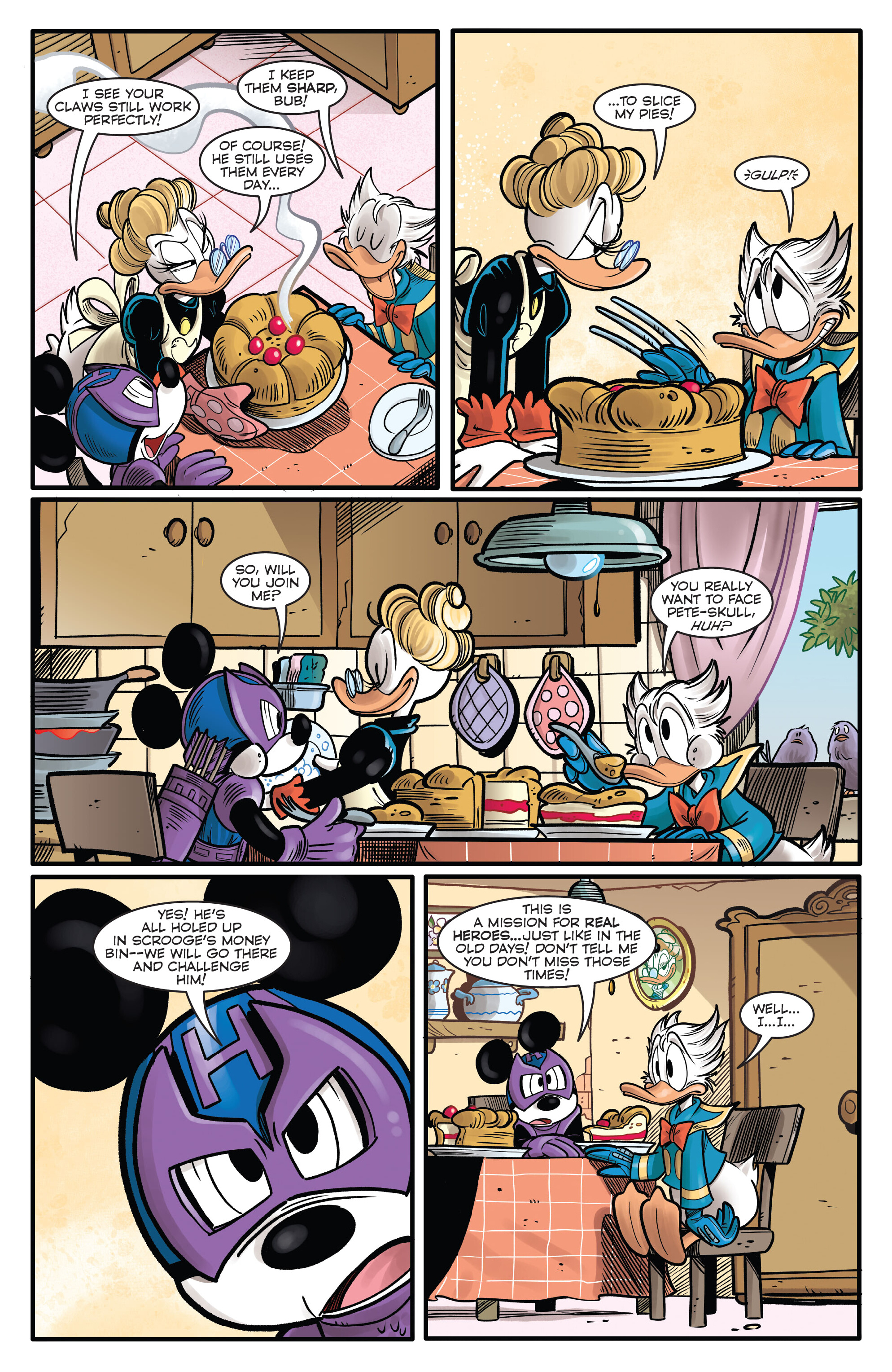 Marvel and Disney: What If...? Donald Duck Became Wolverine (2024-) issue 1 - Page 17