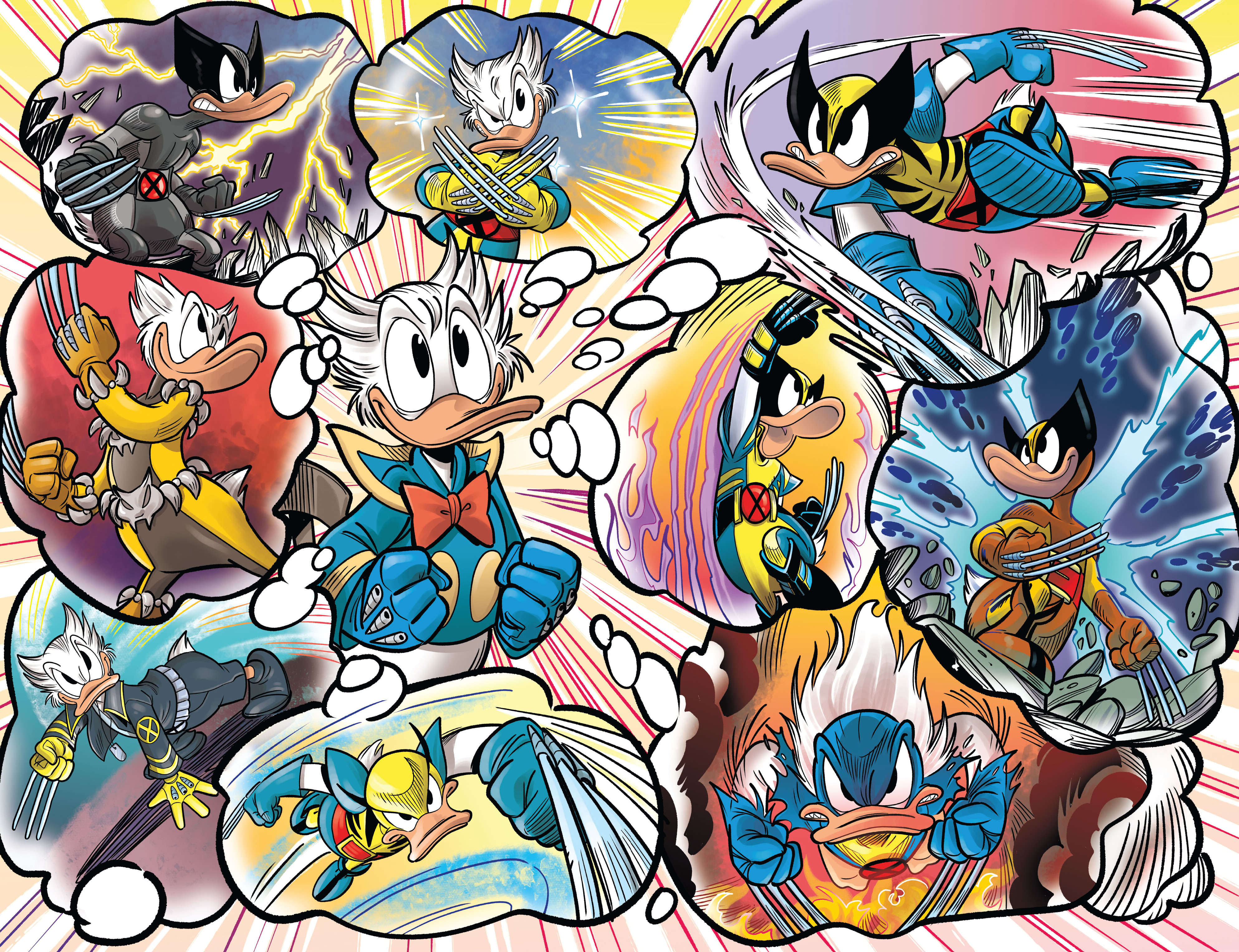 Marvel and Disney: What If...? Donald Duck Became Wolverine (2024-) issue 1 - Page 18