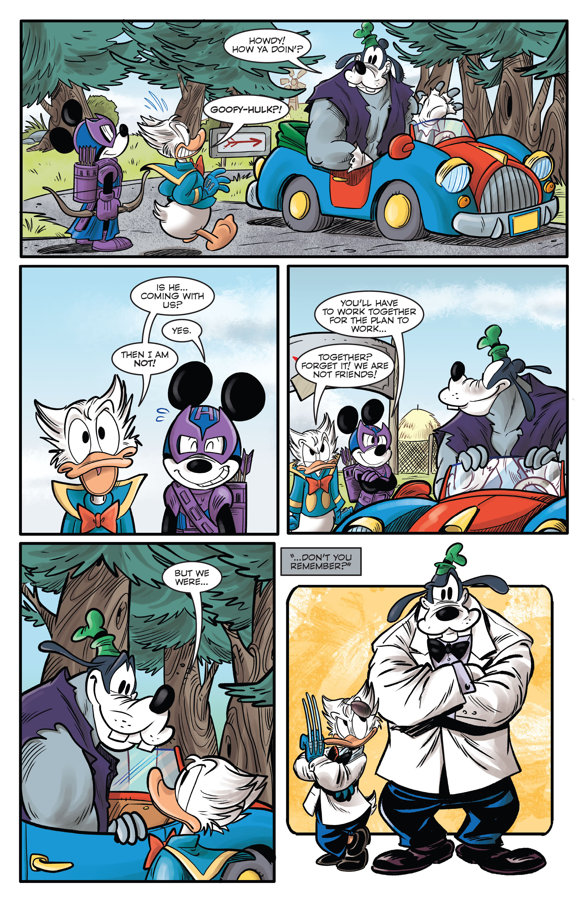 Marvel and Disney: What If...? Donald Duck Became Wolverine (2024-) issue 1 - Page 20