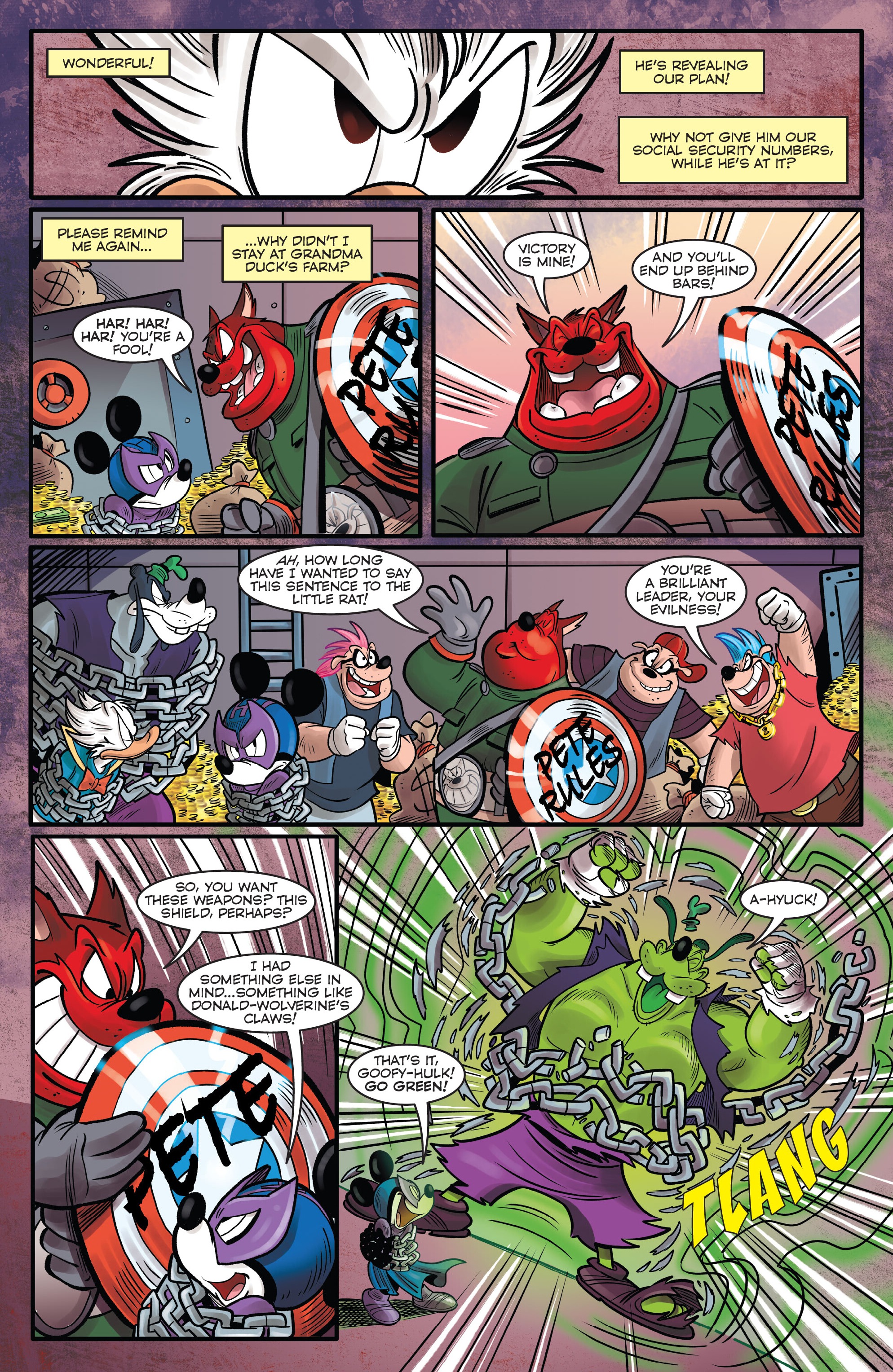 Marvel and Disney: What If...? Donald Duck Became Wolverine (2024-) issue 1 - Page 27