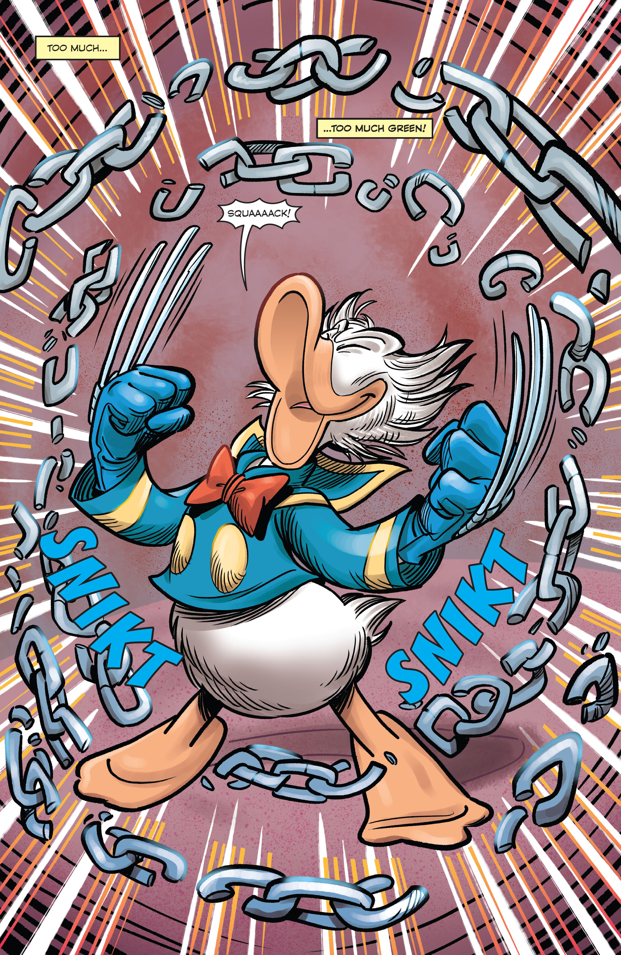 Marvel and Disney: What If...? Donald Duck Became Wolverine (2024-) issue 1 - Page 29