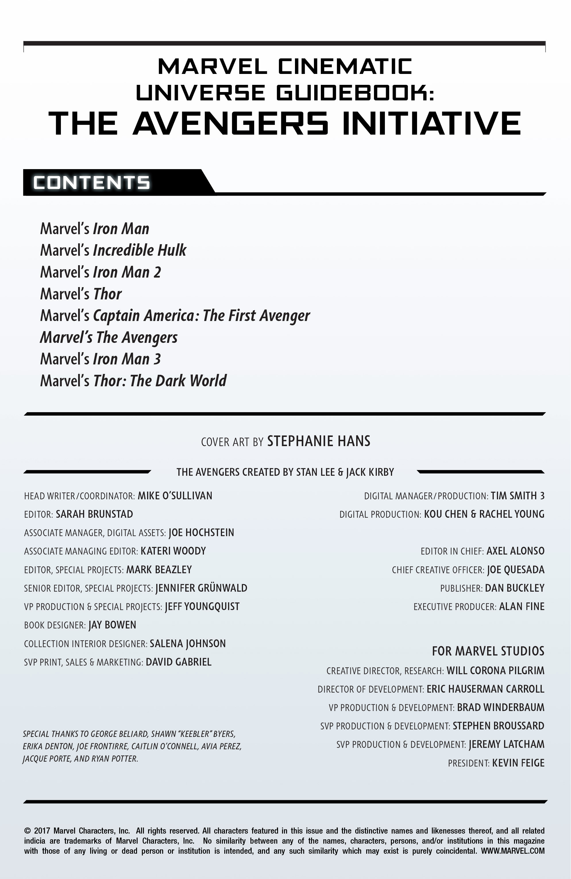 Marvel Cinematic Universe Guidebook: The Avengers Initiative (2017): Chapter 1 - Page 3