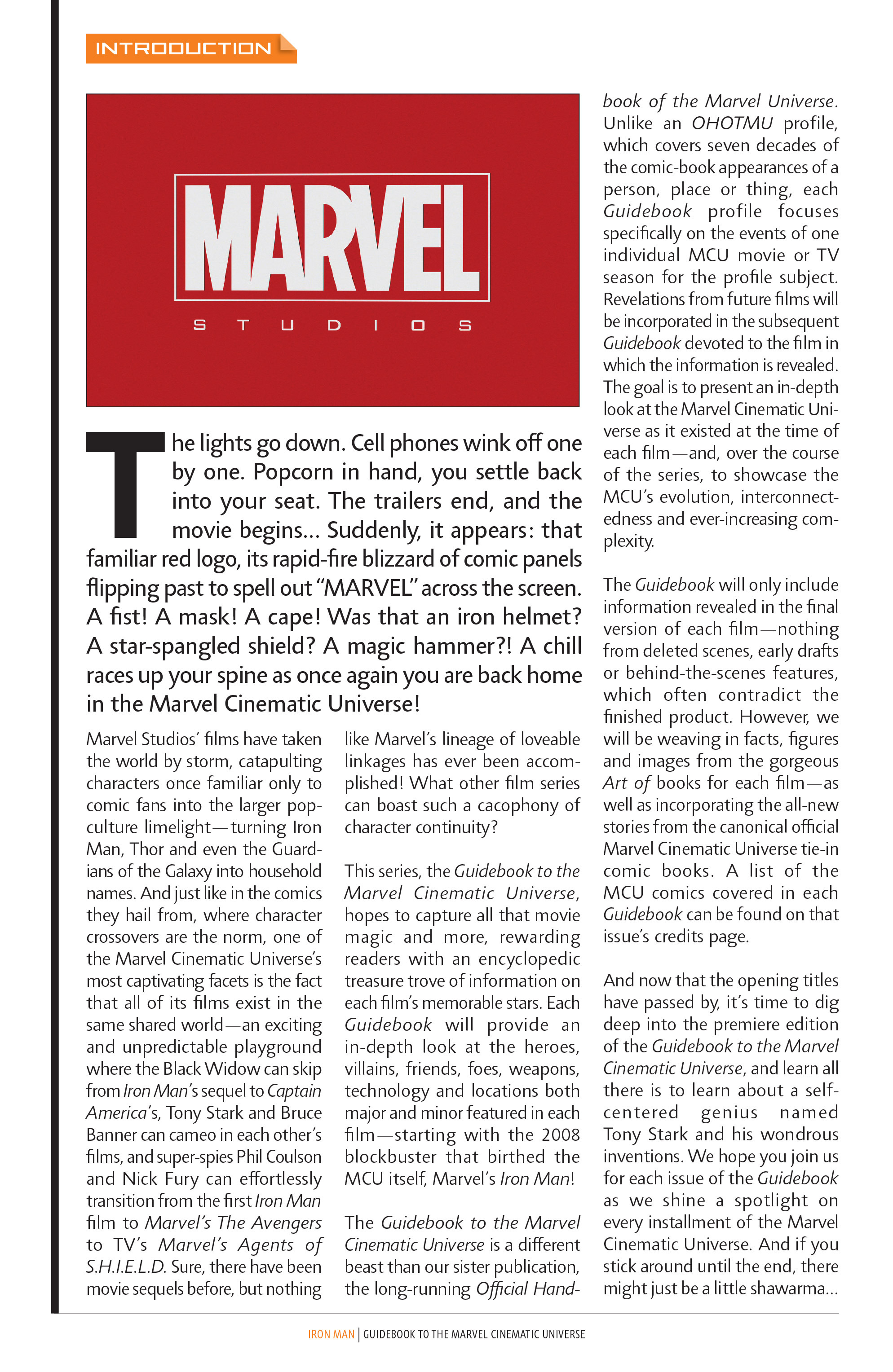 Marvel Cinematic Universe Guidebook: The Avengers Initiative (2017) issue 1 - Page 6