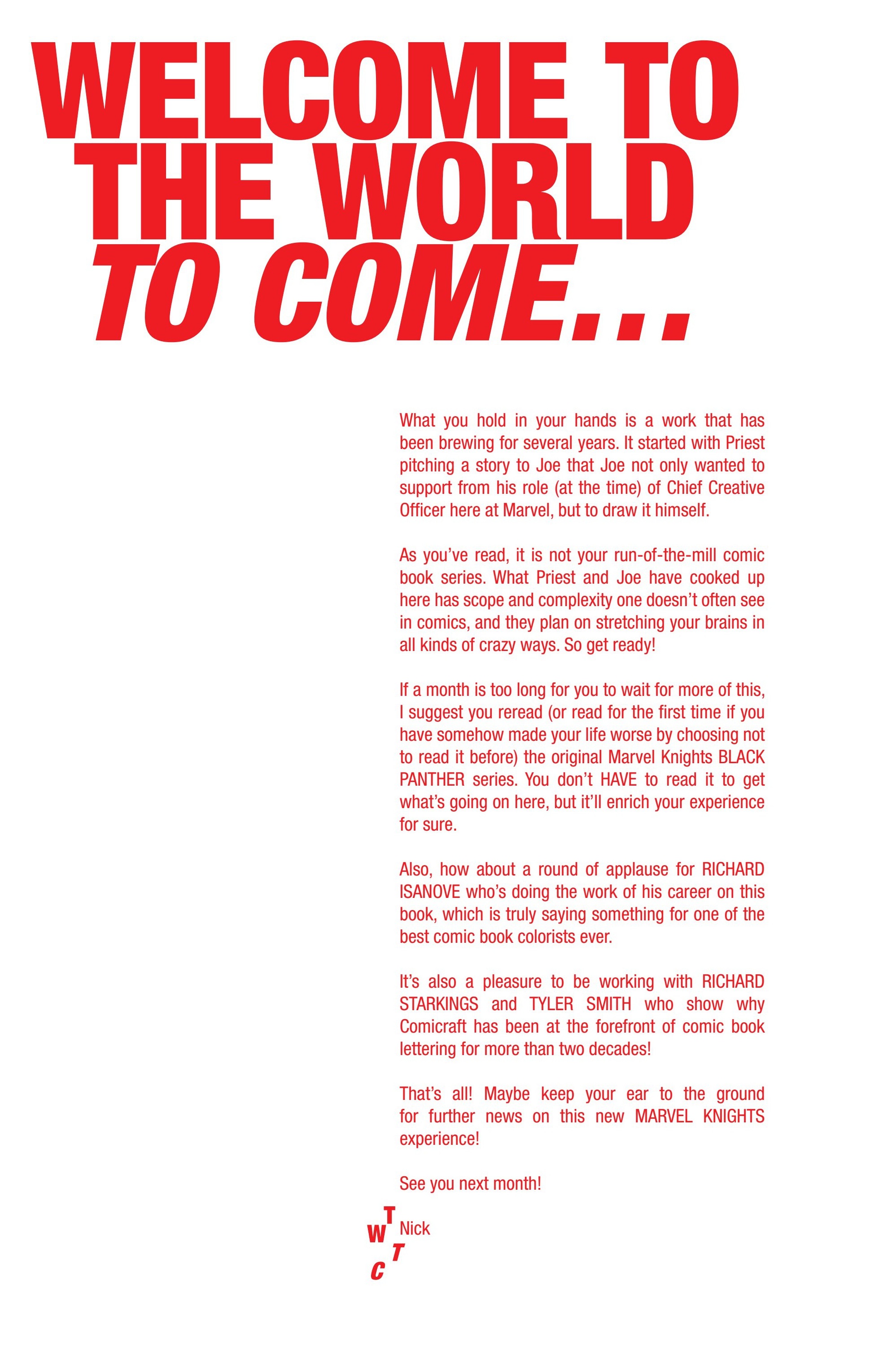 Marvel Knights: The World To Come (2025-): Chapter 1 - Page 28