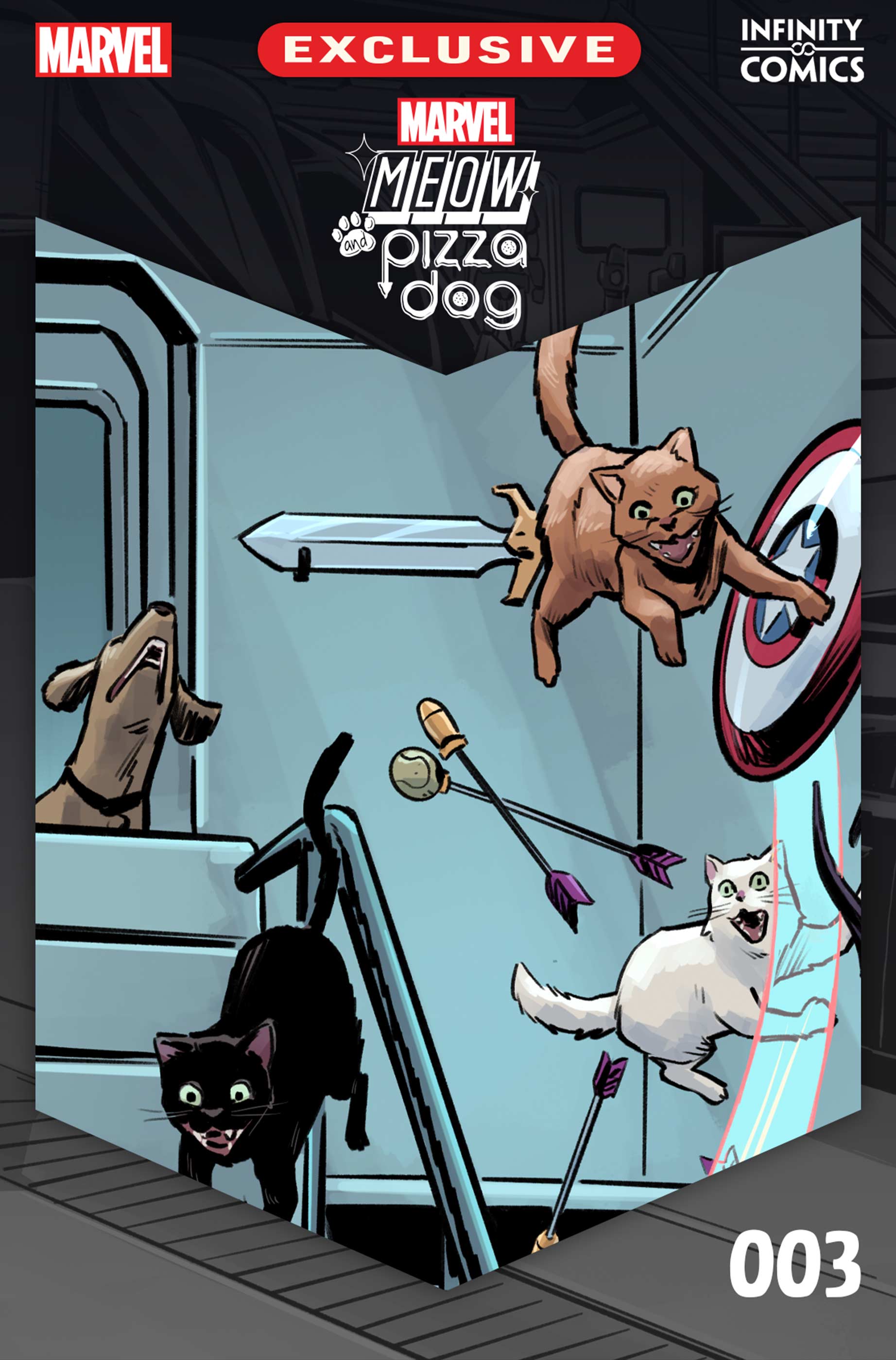 Marvel Meow and Pizza Dog Infinity Comic (2023-): Chapter 3 - Page 1