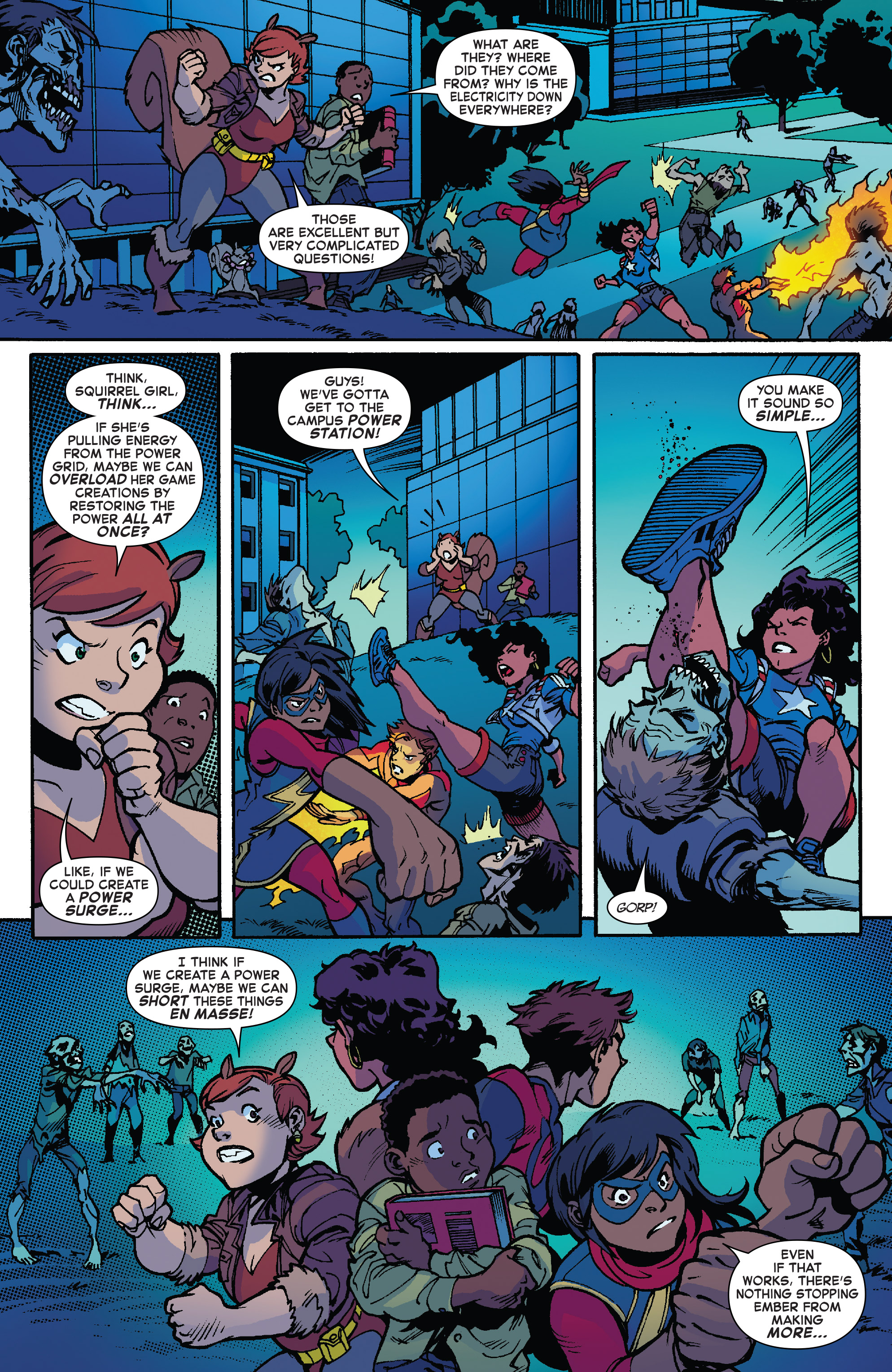 Marvel Rising: Ms. Marvel/Squirrel Girl (2018) issue 1 - Page 9