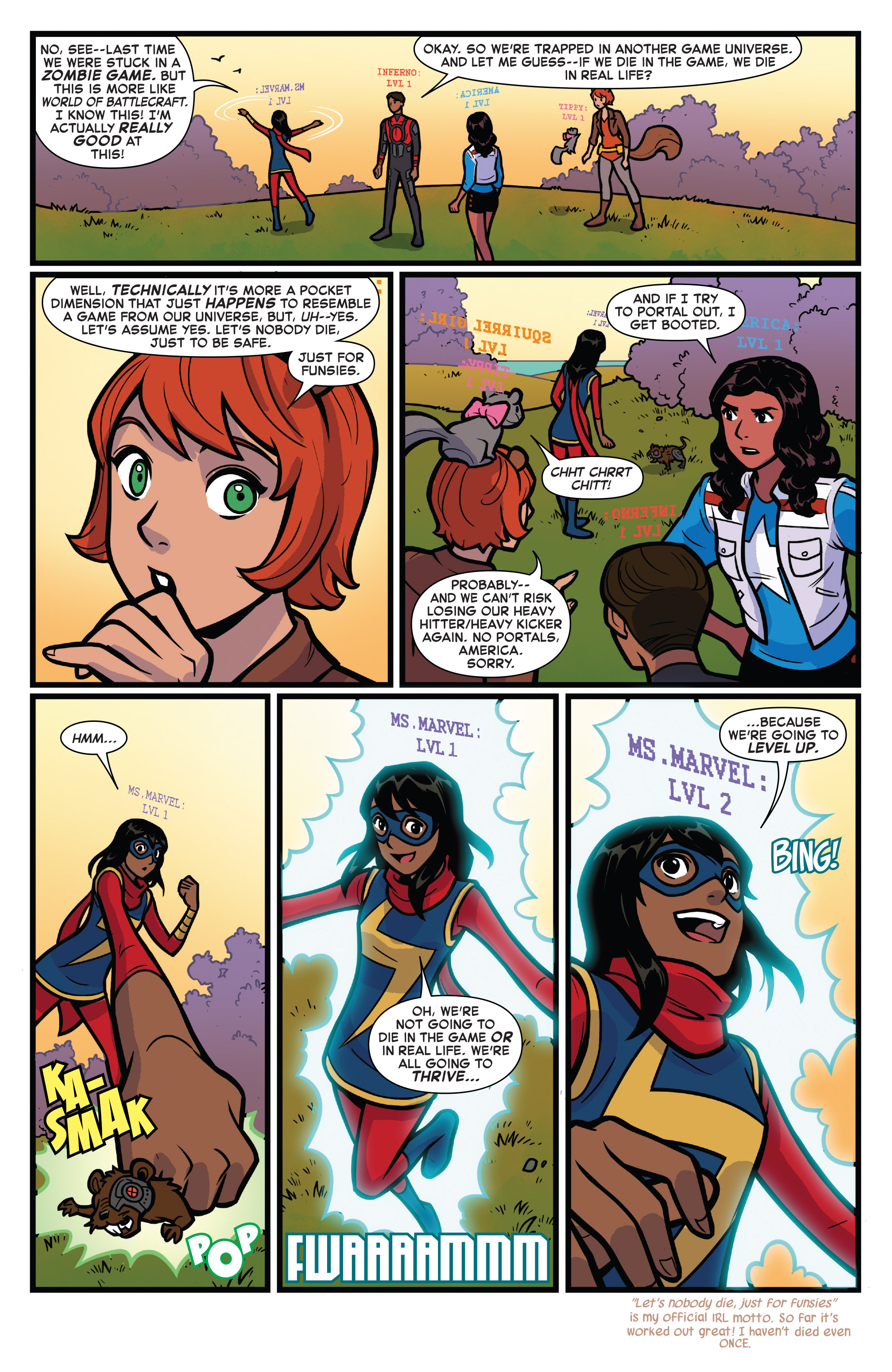 Marvel Rising: Ms. Marvel/Squirrel Girl (2018) issue 1 - Page 24