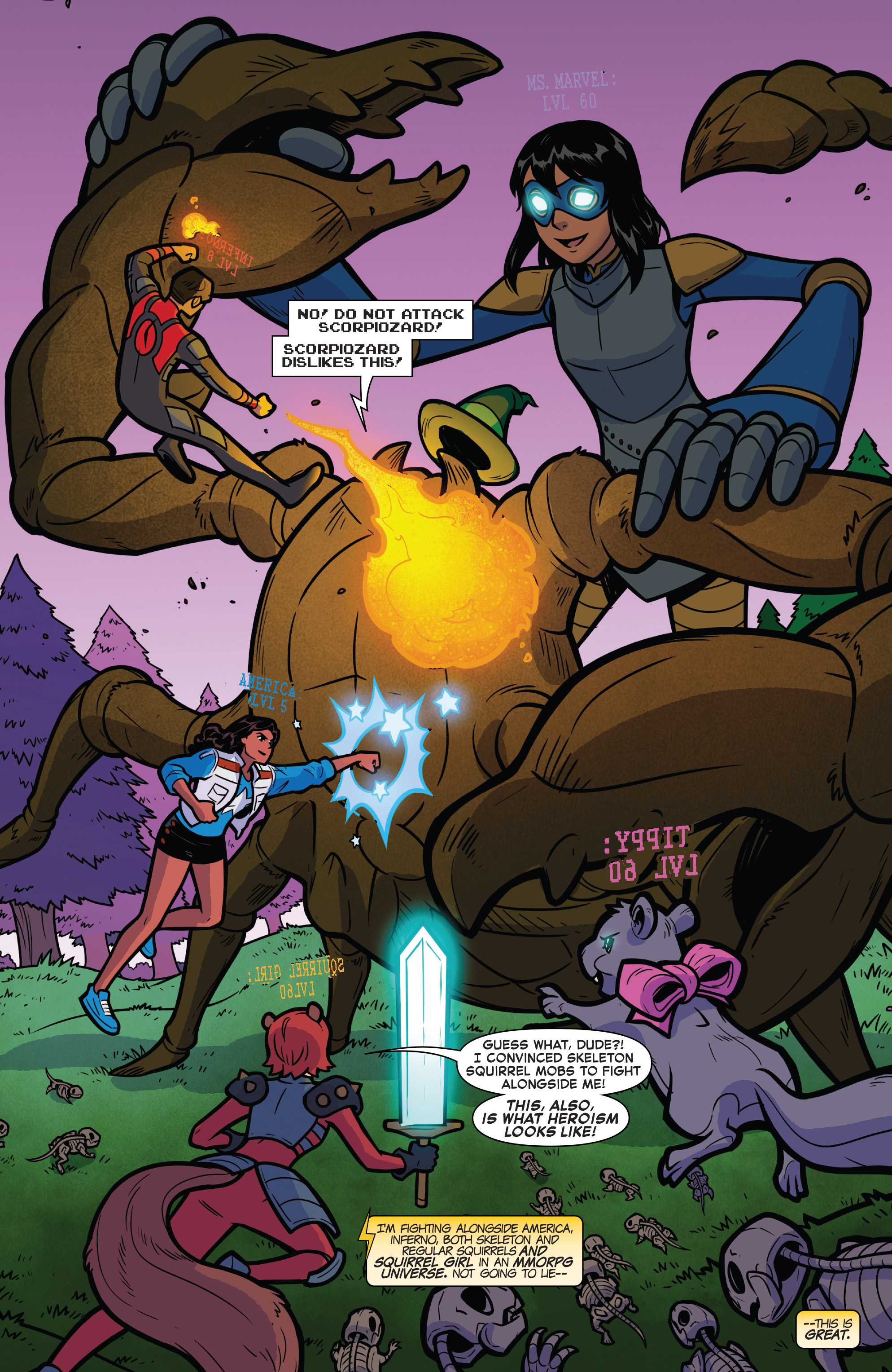 Marvel Rising: Ms. Marvel/Squirrel Girl (2018) issue 1 - Page 32