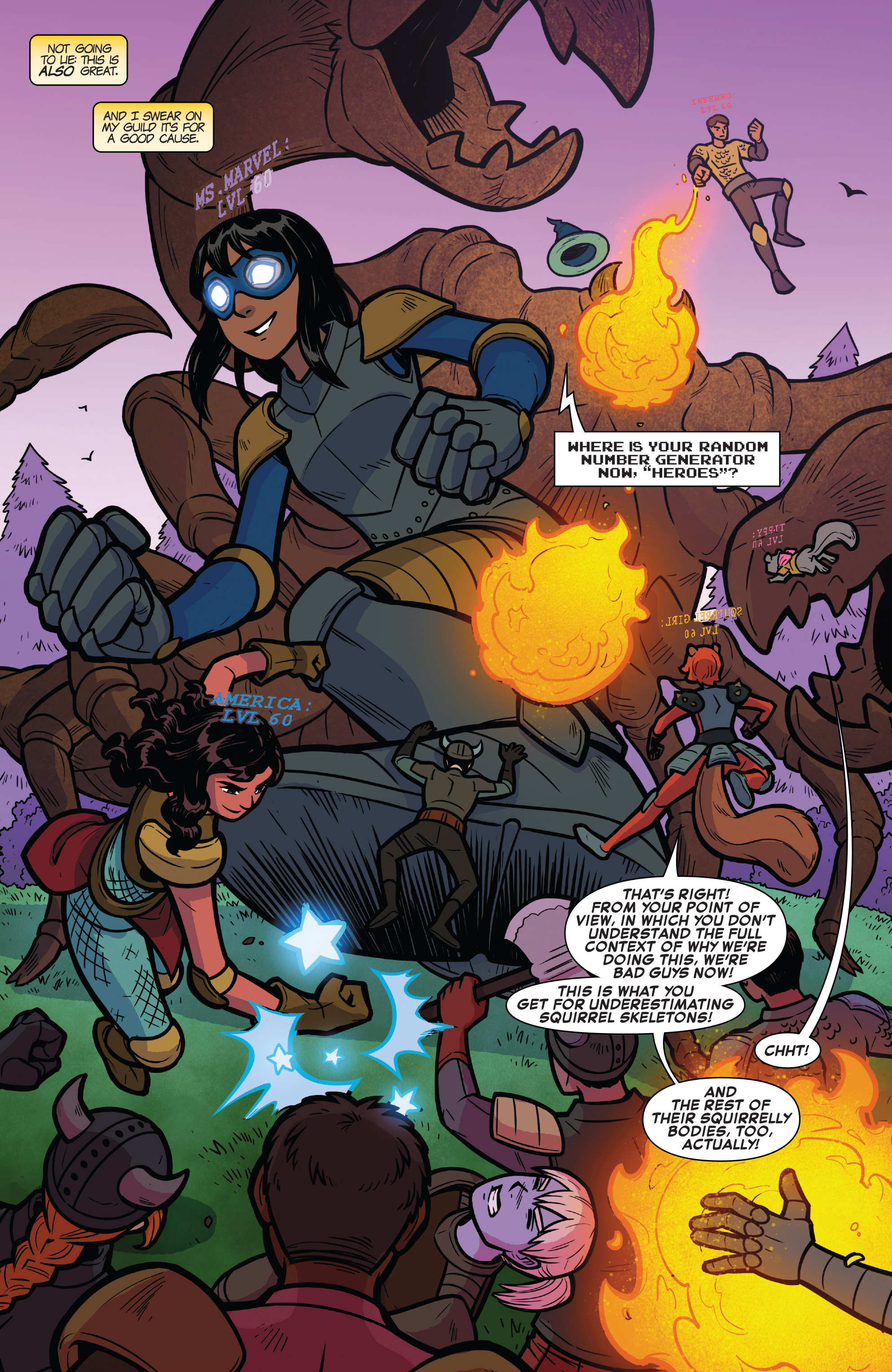 Marvel Rising: Ms. Marvel/Squirrel Girl (2018) issue 1 - Page 34